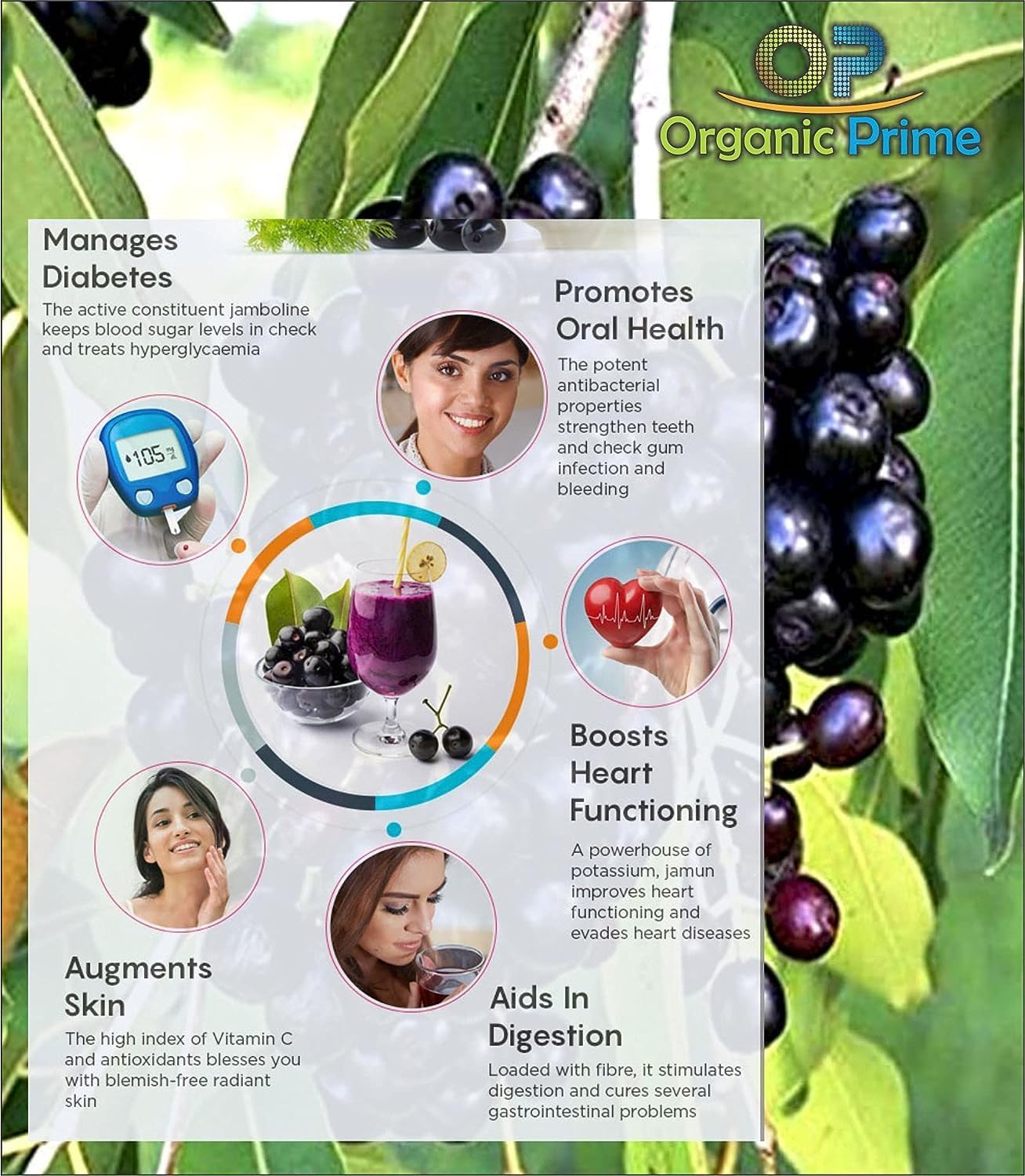 Organic Jamun Seeds Powder for Diabetes Control & Blood Sugar Balance | 100g Natural Jambolan Supplement | Supports Healthy Glucose Levels - Perfect for Herbal Teas, Smoothies & Ayurvedic Remedies