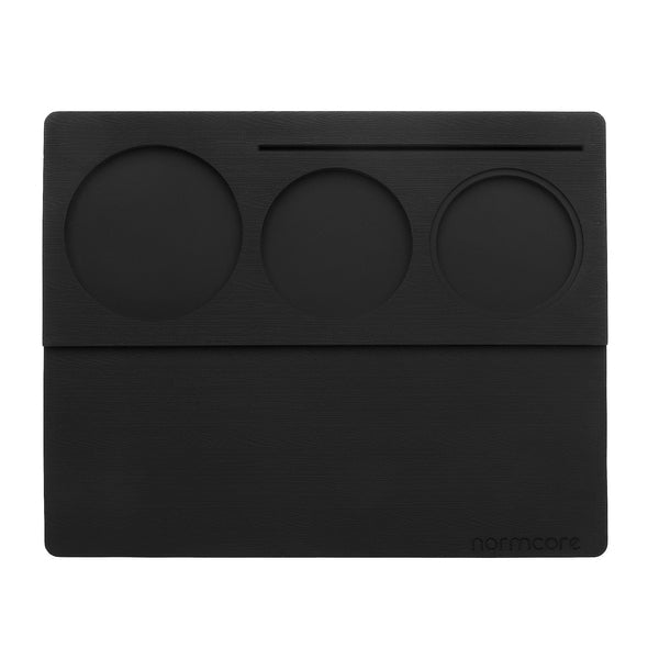 Premium Normcore Tamping Mat Station for Espresso Machines - Non-Slip Coffee Bar Accessory with Drip Tray - Perfect for Home Baristas & Coffee Shops