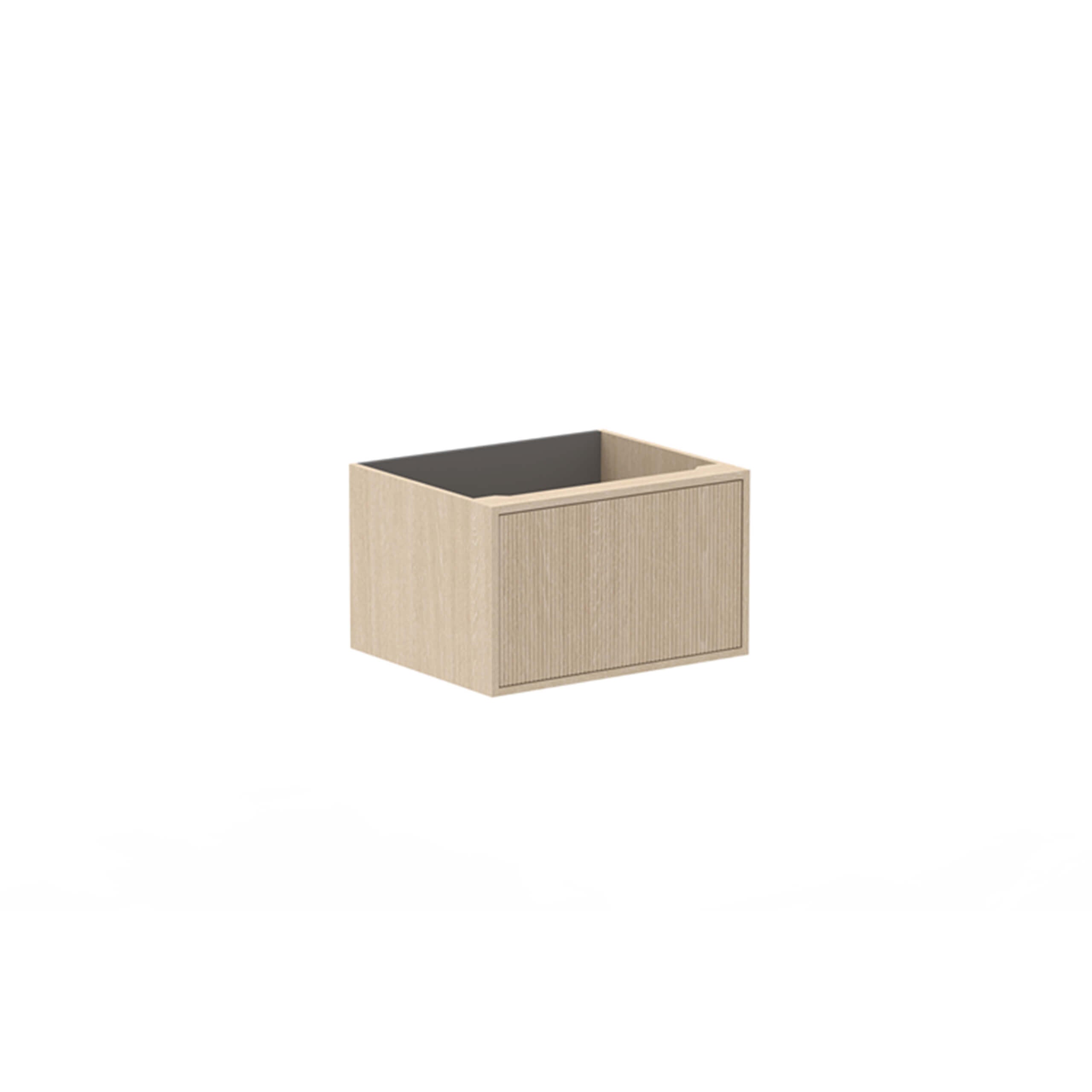 ADP Clifton Wall-Mounted Bathroom Vanity Without Top - Modern Space-Saving Design for Small Bathrooms & Powder Rooms