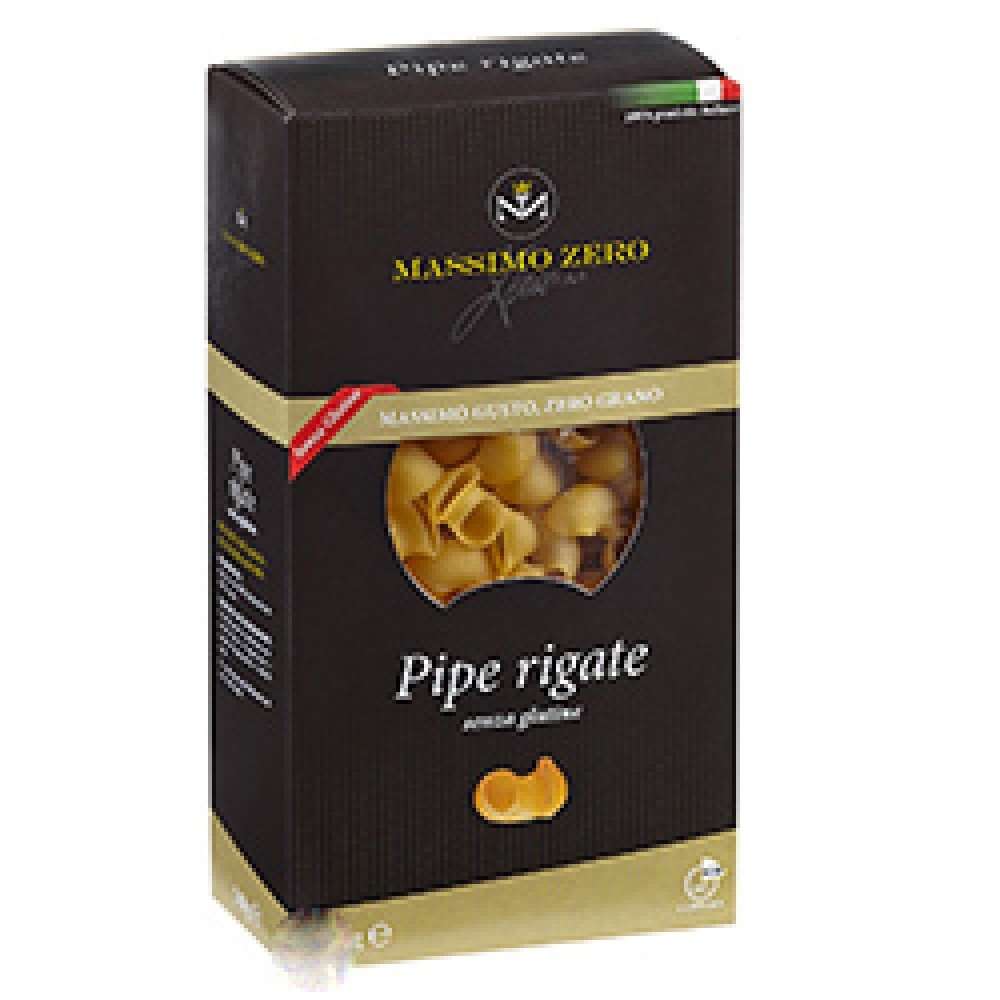 Organic Gluten-Free Pipe Rigate Pasta 400g | Italian Wheat-Free Pasta for Healthy Meals & Family Dinners