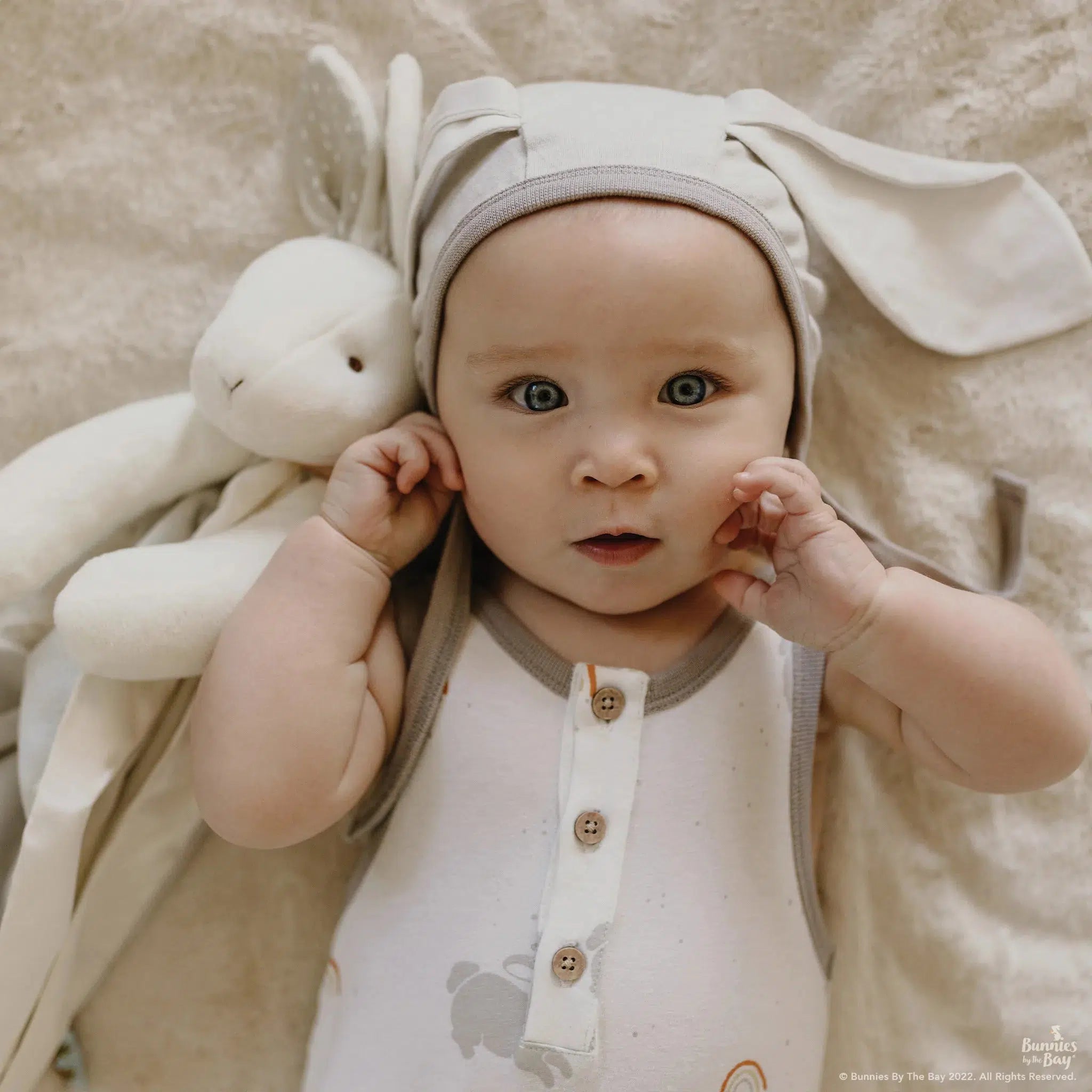 Little Sunshine Organic Baby Play Suit - Soft & Breathable Cotton Jumpsuit for Newborns & Infants - Perfect for Playtime, Daycare & Family Outings
