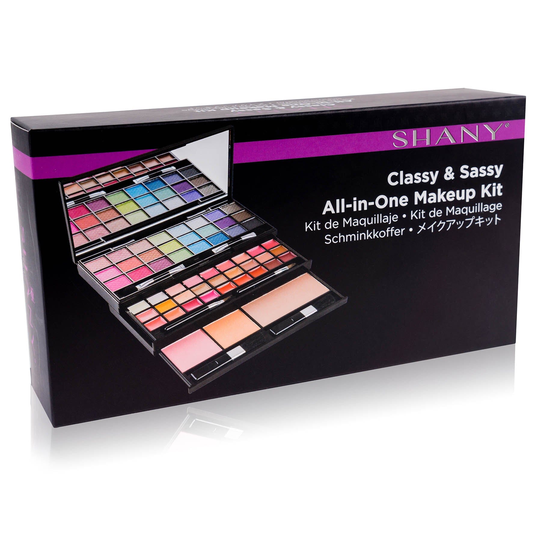 Classy & Sassy All-in-One Makeup Kit with 45 Colors - Professional Eyeshadow Palette for Day & Night Looks, Perfect for Parties, Weddings & Special Occasions