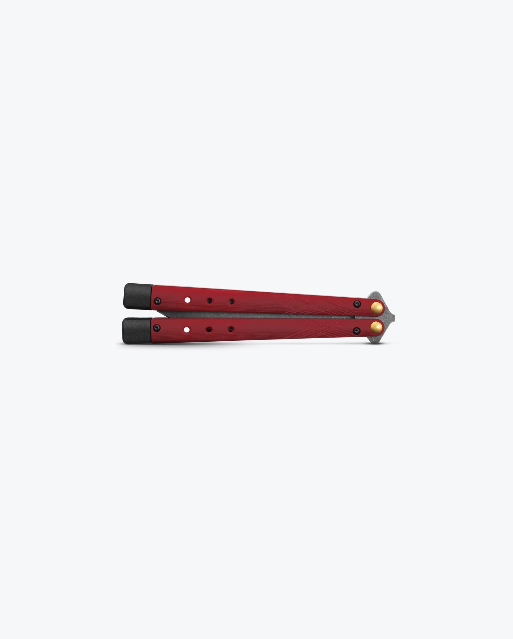 Necron™ Ruby Red G10 Knife Handle Scales - Premium Durable Material for Custom Knife Making & DIY Projects - Perfect for Outdoor, Camping, and EDC Knives