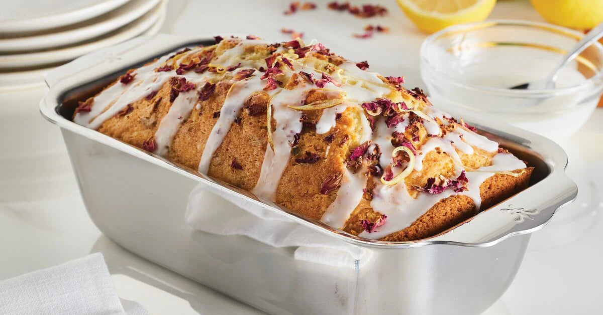 Hestan Provisions OvenBond Tri-Ply Stainless Steel Loaf Pan 9x5 Inch - Premium Nonstick Baking Bread Pan for Homemade Banana Bread, Pound Cake & Meatloaf - Perfect for Home Bakers & Professional Kitchens