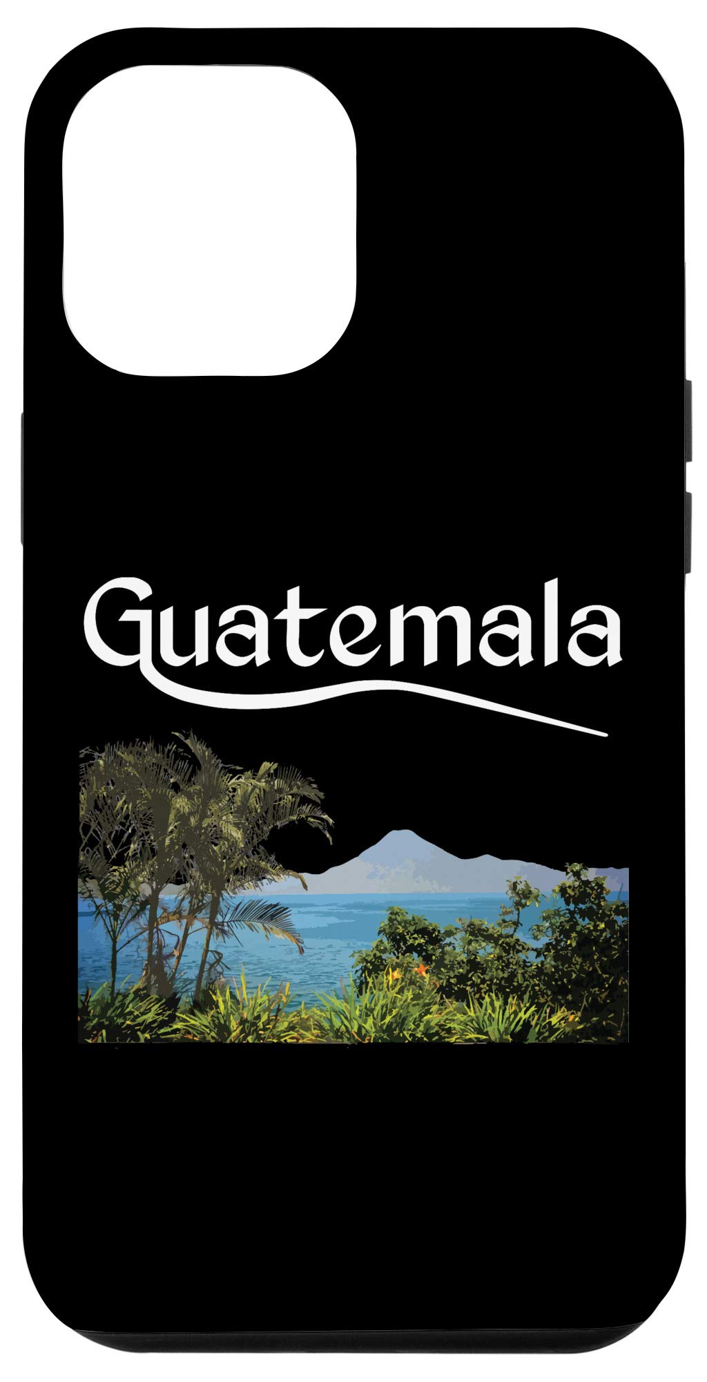 iPhone 12 Pro Max Case - Premium Protective Cover with Guatemalan Chapin & Antigua Design Featuring Quetzal Bird & Maya Art | Perfect for Travel, Daily Use & Showcasing Guatemalan Culture
