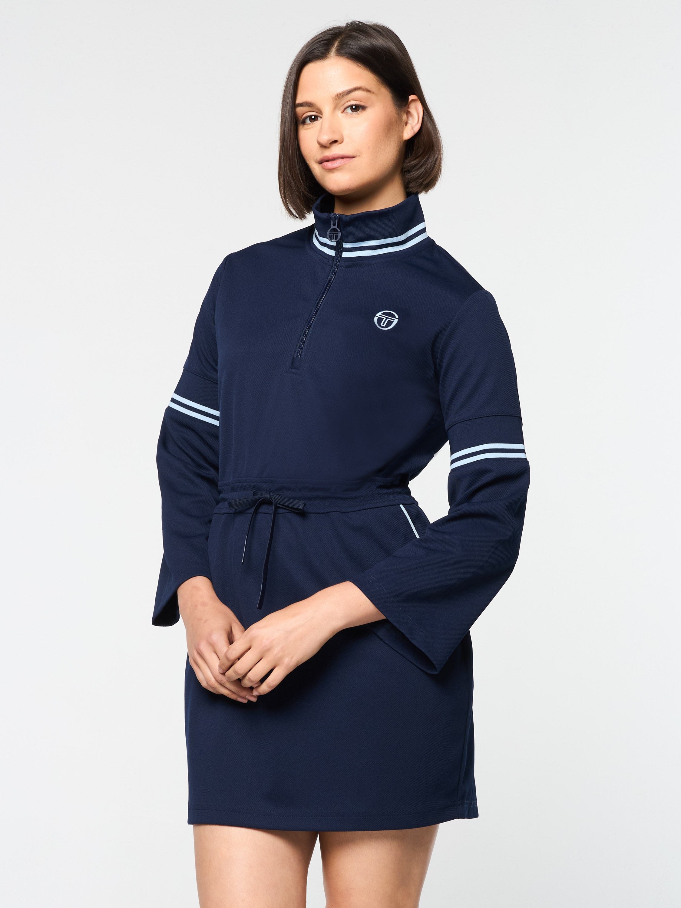 Pavia Twill Dress in Maritime Blue | Women's Casual Summer Dress | Perfect for Beach, Vacation & Everyday Wear