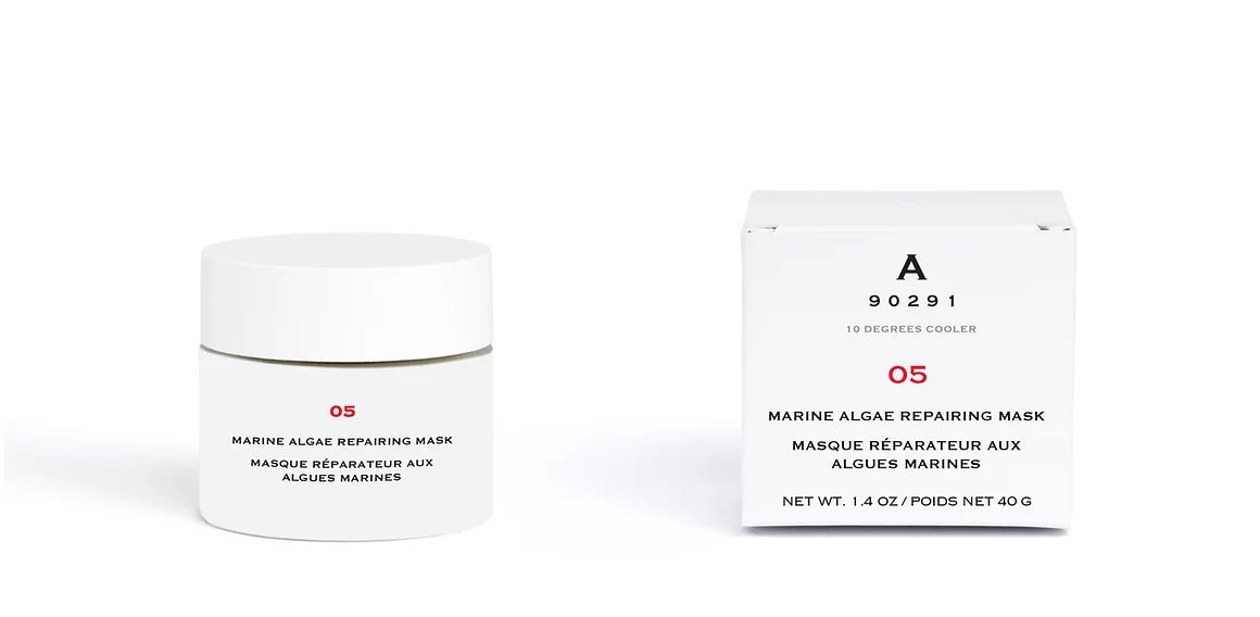 05 Marine Algae Repairing Mask - Deep Hydrating & Anti-Aging Facial Treatment for Dry Skin - Perfect for Spa Night & Post-Sun Care