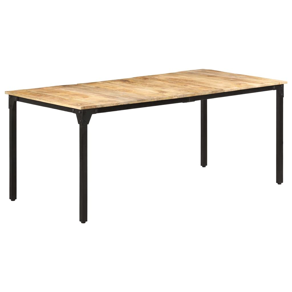Industrial Rectangular Dining Table - 70.9