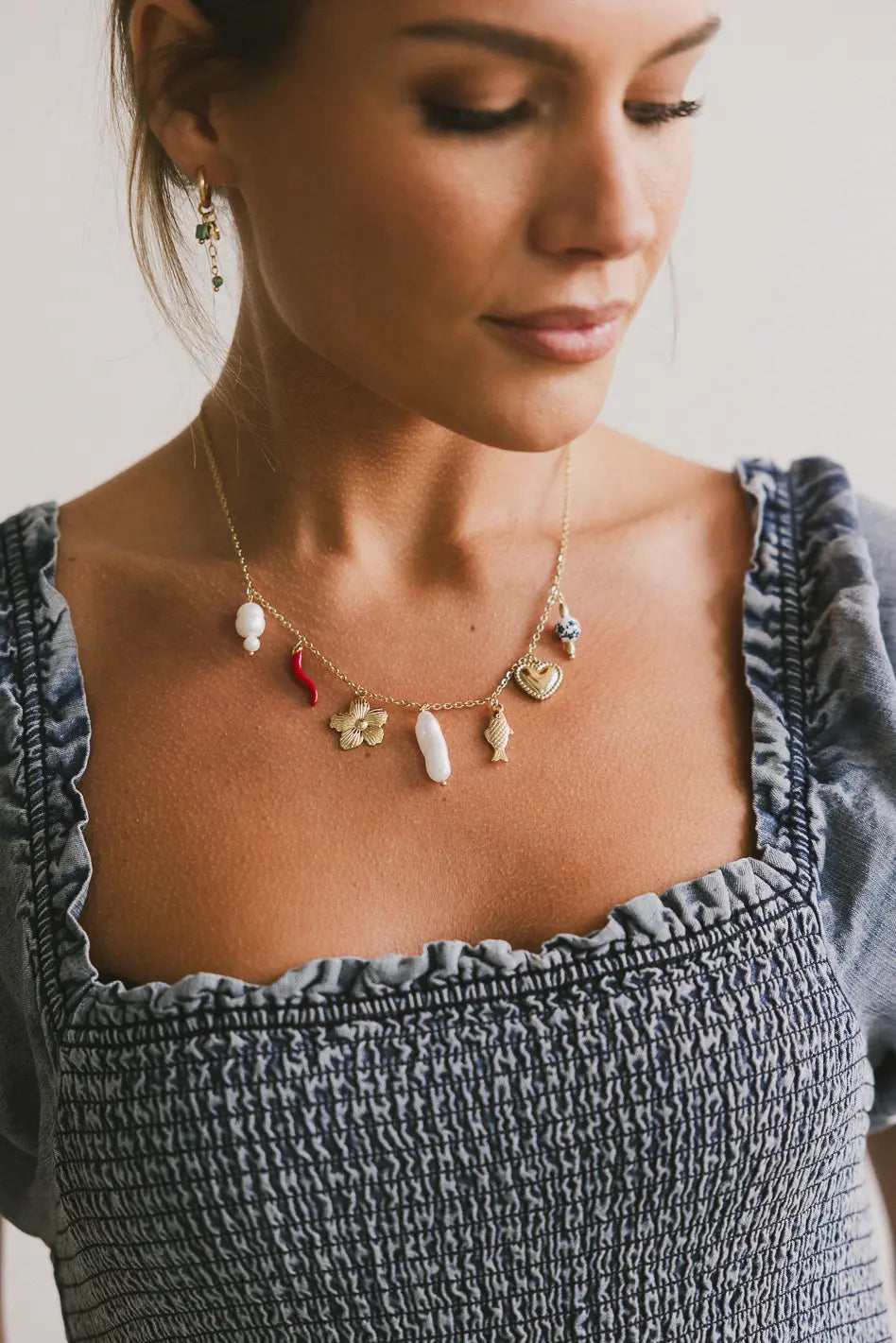 Margot Charm Necklace - Elegant Sterling Silver Pendant for Women | Perfect Gift for Birthday, Anniversary & Valentine's Day | Everyday Wear & Special Occasions