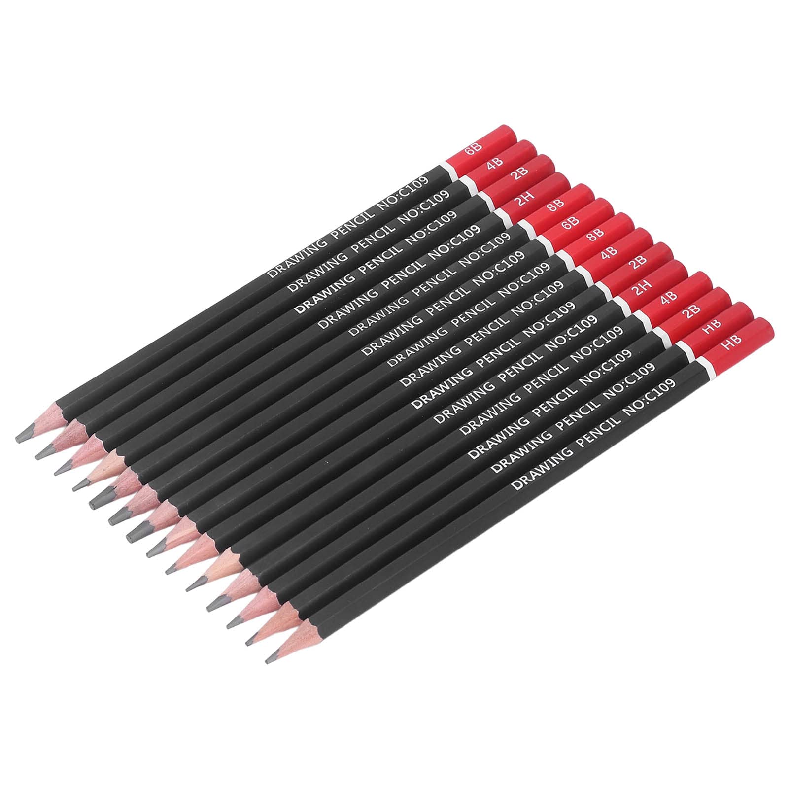 Vibrant Pastel Colored Pencils & Charcoal Set - 48 Premium Eco-Friendly Art Pencils for Drawing, Sketching & Shading | Perfect Gift for Artists, Students & Kids | Ideal for Sketchbooks, Coloring Books & DIY Projects