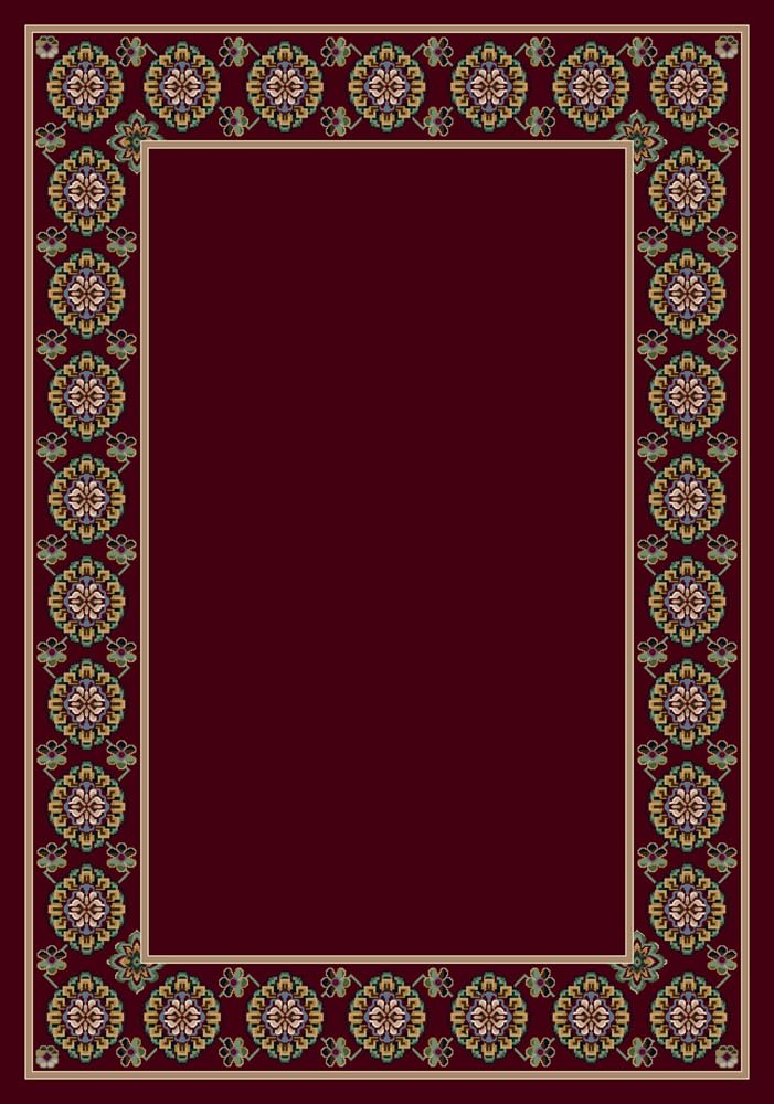 Handmade Kabul Garnet Rug Runner 2'4