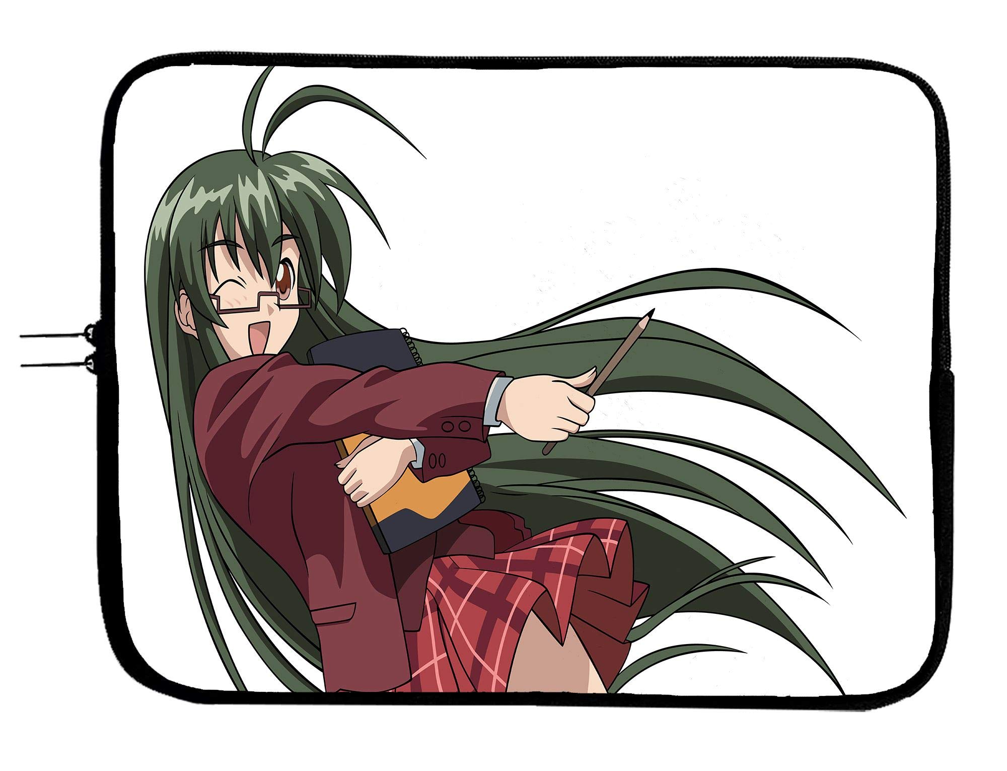 Negima! Anime Laptop Sleeve Bag 11 Inch - Protective Case for Notebooks & Tablets Up to 11.6 Inch - Cute Anime Computer Accessory for School, Work & Travel - Perfect for MacBook Air, iPad Pro & Surface Go