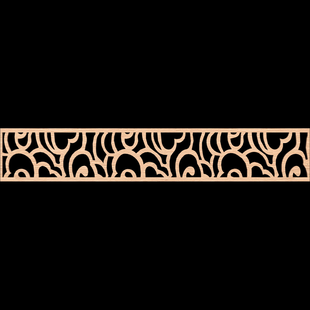 Springfield Fretwork Moulding - Decorative Wood Trim for Home & Furniture DIY Projects | Perfect for Crown Molding, Wall Paneling and Cabinet Accents