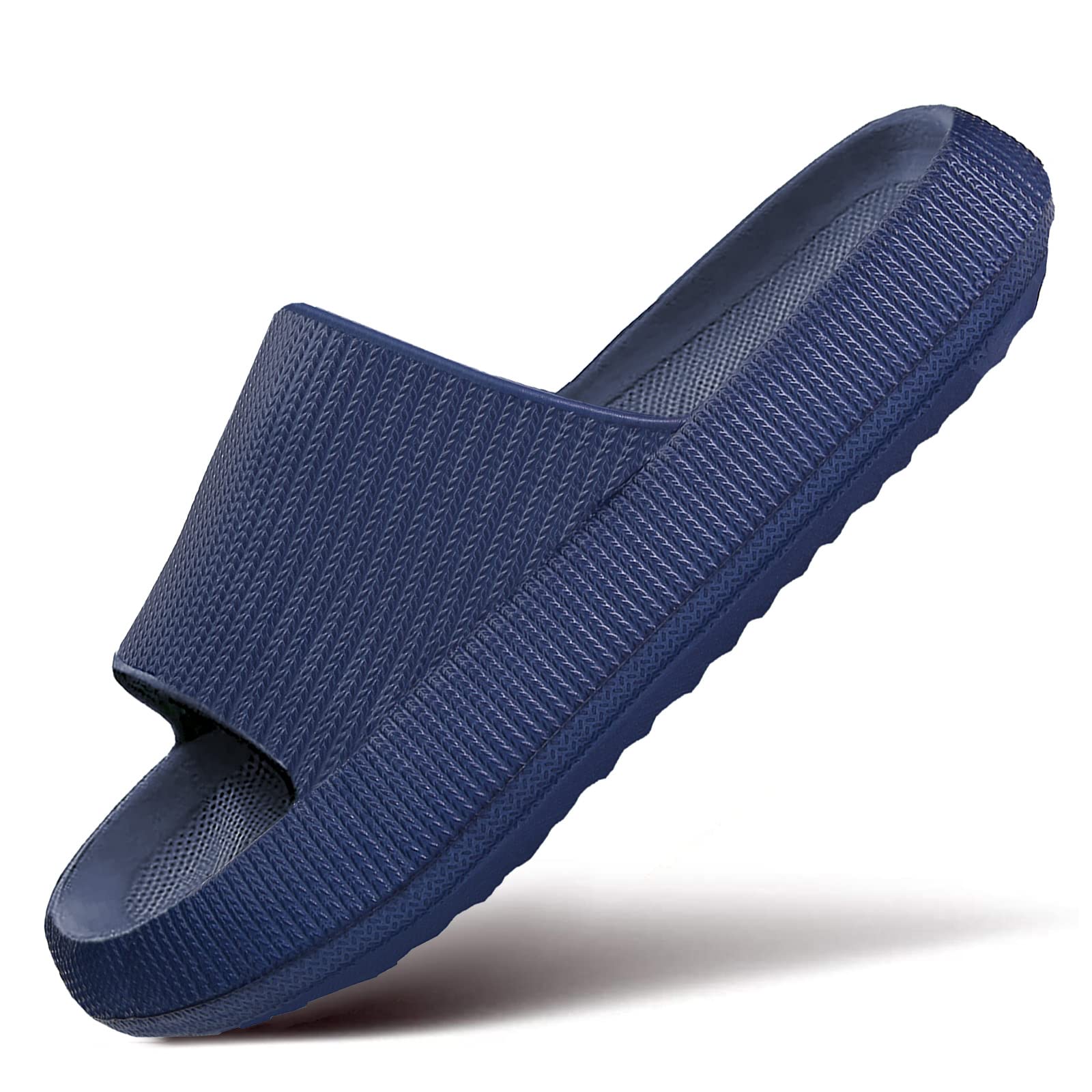 Cloud Slippers for Women and Men - Ultra Soft Pillow Slippers with Non-Slip Sole | Cozy Bathroom Sandals & Shower Slides | Perfect for Indoor, Spa, and Relaxation at Home