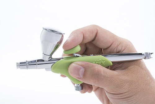 Grex Genesis XGi2 0.2mm Nozzle Top Feed Airbrush Kit - Professional Fine Detail Spray Gun for Model Painting, Cake Decorating & Tattoo Practice - Perfect for Artists, Hobbyists & DIY Crafts
