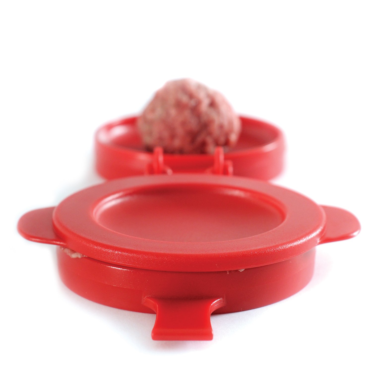 Norpro Nonstick Stuffed Burger Press - Perfect Patty Maker for BBQ, Grilling & Camping - Easy to Clean & Durable Kitchen Tool for Homemade Burgers