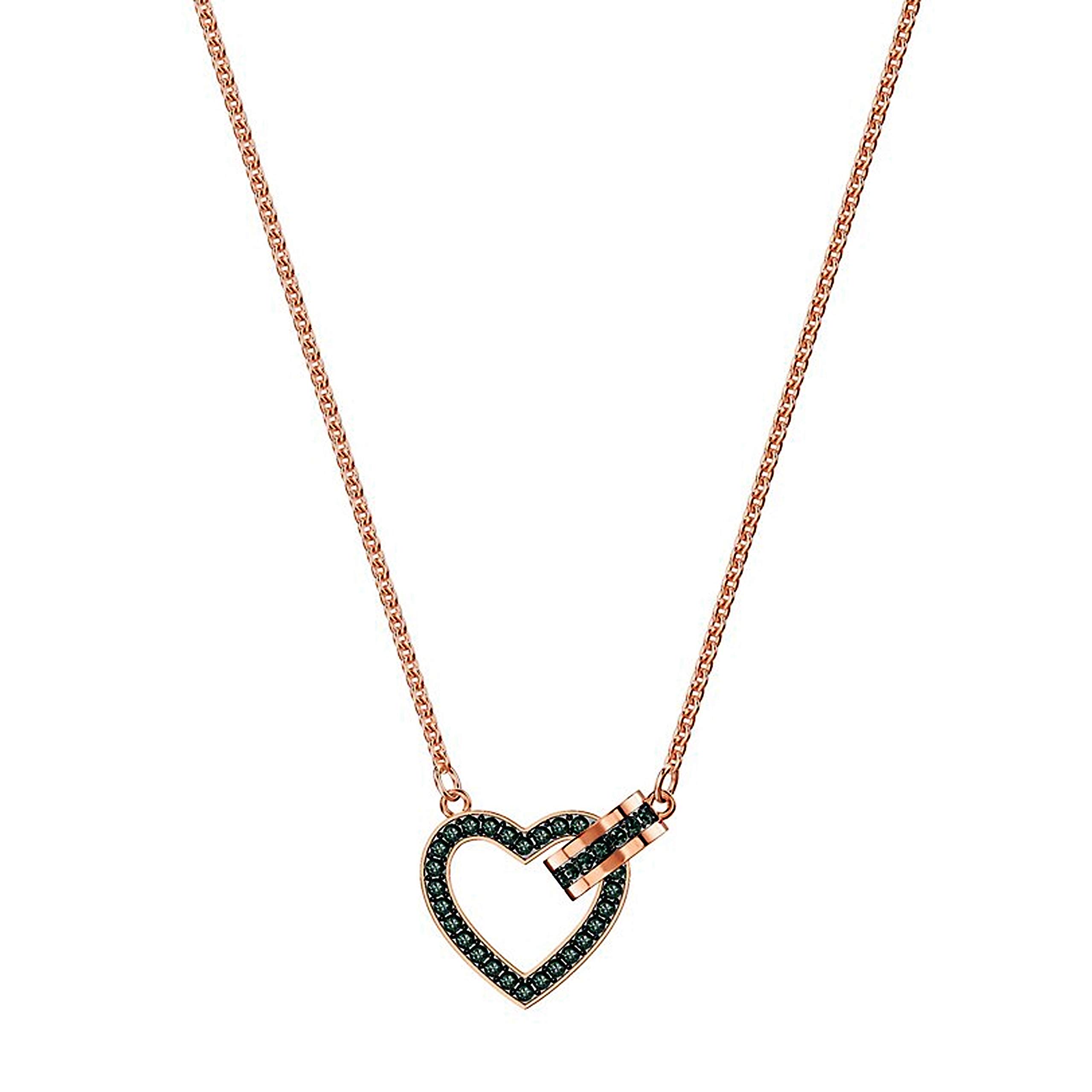 Swarovski Crystal Lovely Necklace for Women - Elegant & Sparkling Jewelry Gift for Valentine's Day, Anniversary & Special Occasions