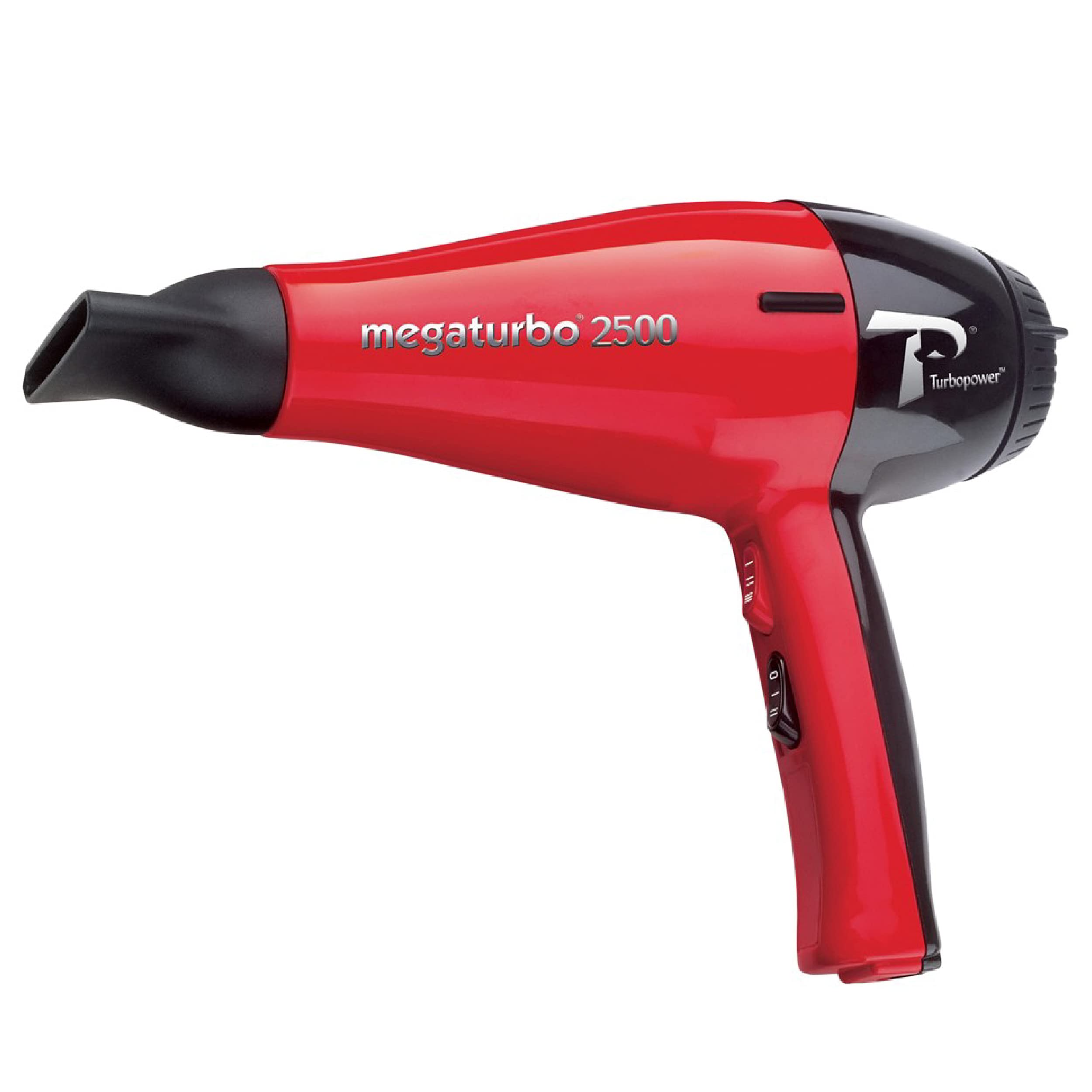 Turbo Power Megaturbo 2500 Professional Hair Dryer with Ionic Technology & M Hair Designs Tangle Stop Cord Detangler - 2-in-1 Hair Care Bundle for Salon-Quality Styling at Home - Perfect for Daily Use, Travel, and Professional Stylists