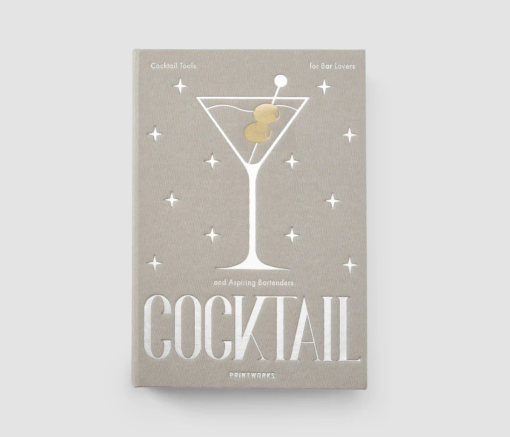 PRINTWORKS Premium Cocktail Tools Set - Bar Essentials for Mixing, Stirring & Serving - Perfect for Home Bars, Parties & Professional Bartenders