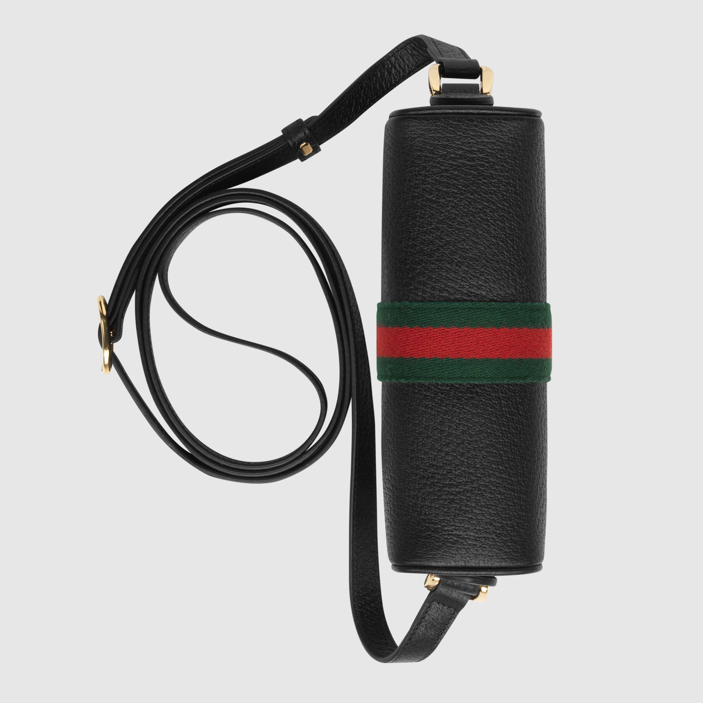 Gucci Ophidia Small Crossbody Bag - Burgundy Leather Waist Bag for Women | Fashionable Fanny Pack for Travel, Concerts & Everyday Use