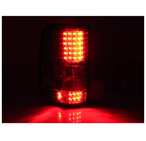 Ford F150 Styleside LED Altezza Tail Lights - Red & Clear Brake Lights for Improved Visibility & Style | Perfect for Night Driving & Custom Truck Upgrades