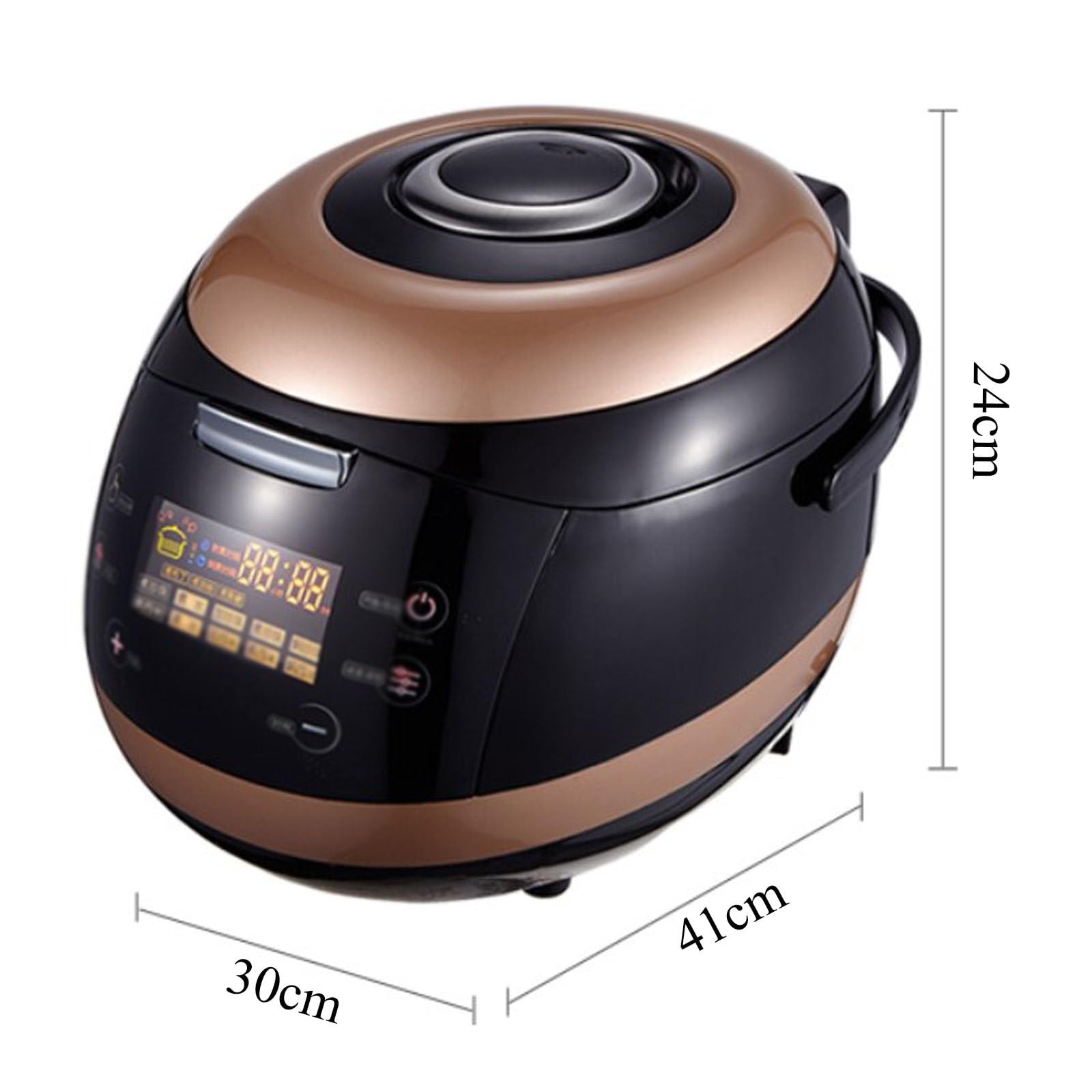 Commercial 5L Fully Automatic Pearl Pot with Touchscreen - Non-Stick Bubble Tea Maker for Tapioca Pearls, Boba, Milk Tea - Perfect for Tea Shops, Cafes & Home Use (220V)