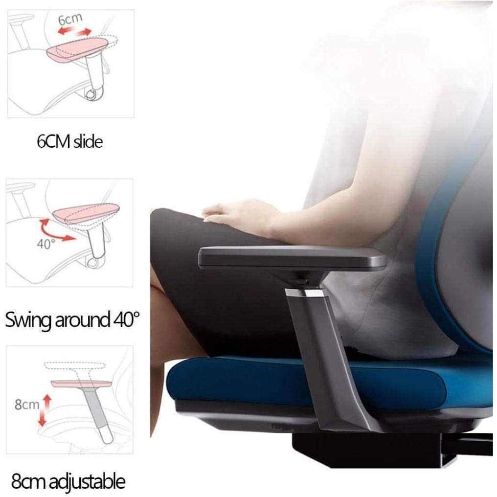 Ergonomic Mesh Office Chair - Adjustable Lumbar Support & Breathable Backrest for Home & Work, Perfect for Long Hours Sitting at Computer Desk