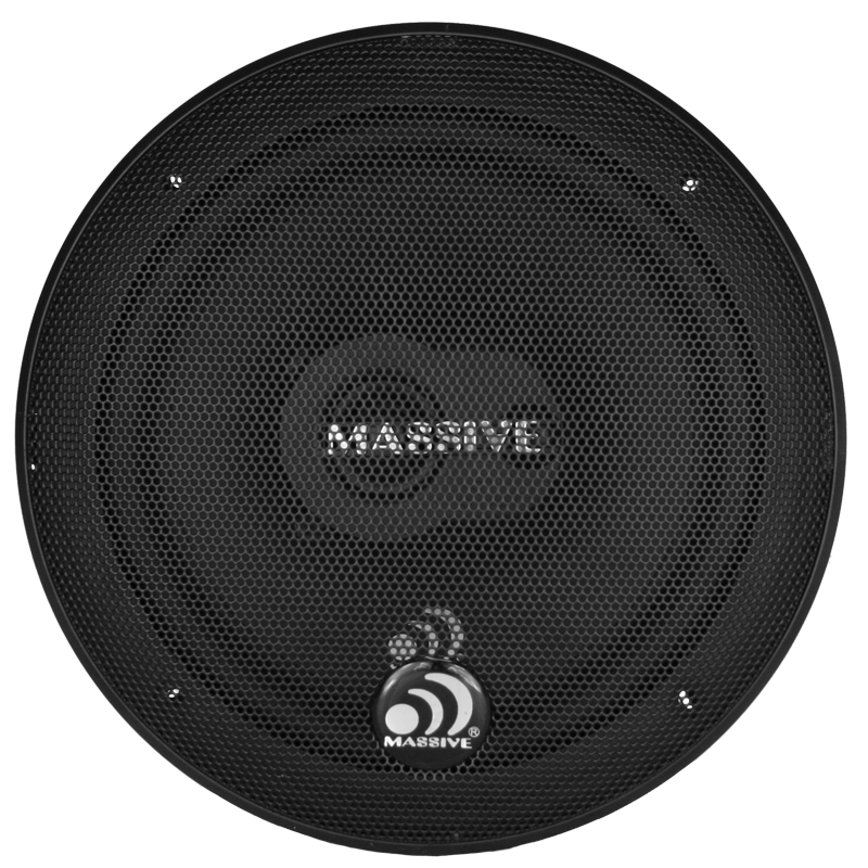MX65SV2 6.5 Inch 2-Way 50 Watts RMS Shallow Coaxial Car Speakers - Premium Sound for Trucks, SUVs, and Marine Vehicles