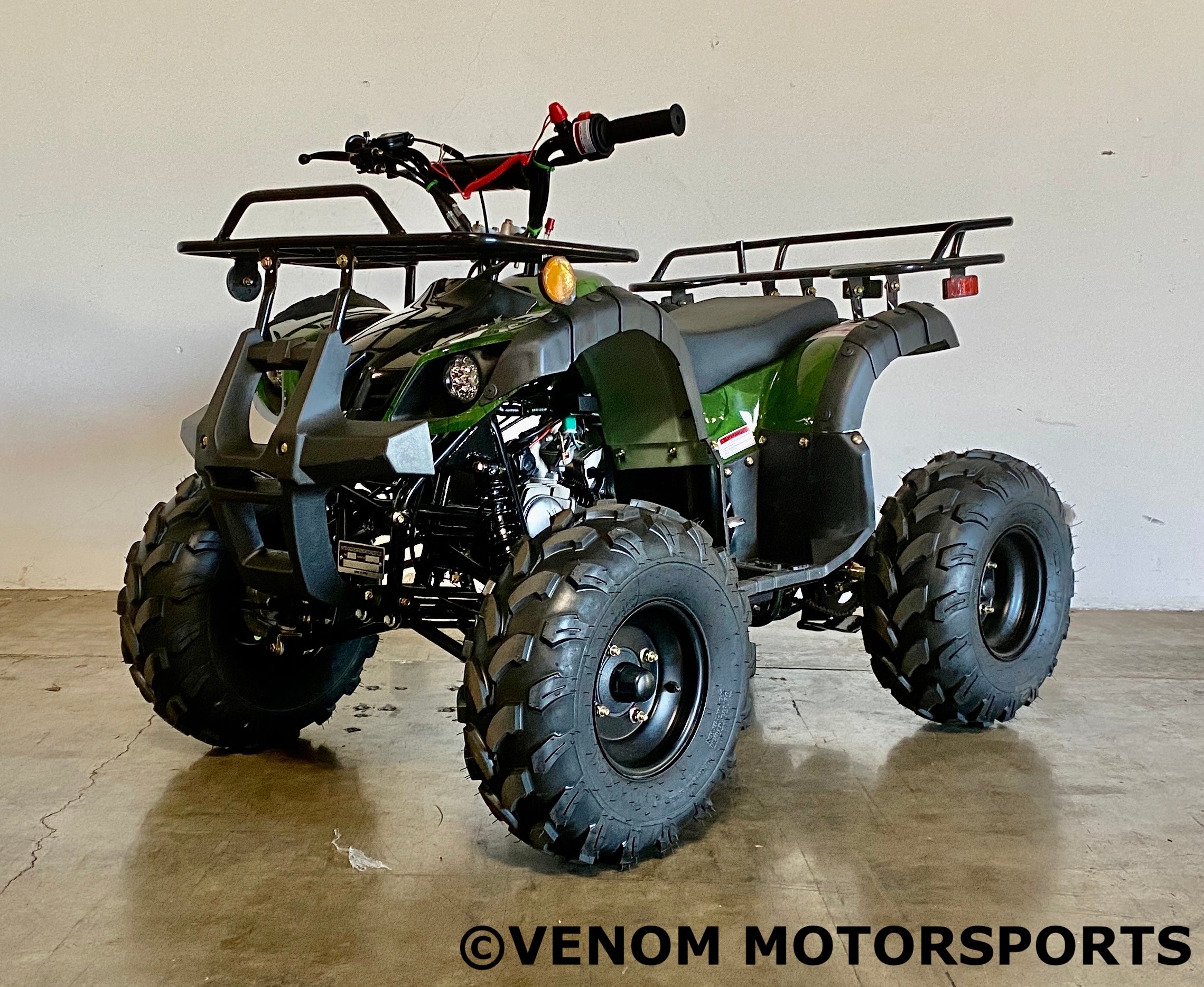 Kodiak 125cc ATV for Adults & Teens - Mid Size All Terrain Vehicle 4x4 Quad Bike | ATV 3125XR8 U2 Model | Perfect for Trail Riding, Farm Work & Off Road Adventures