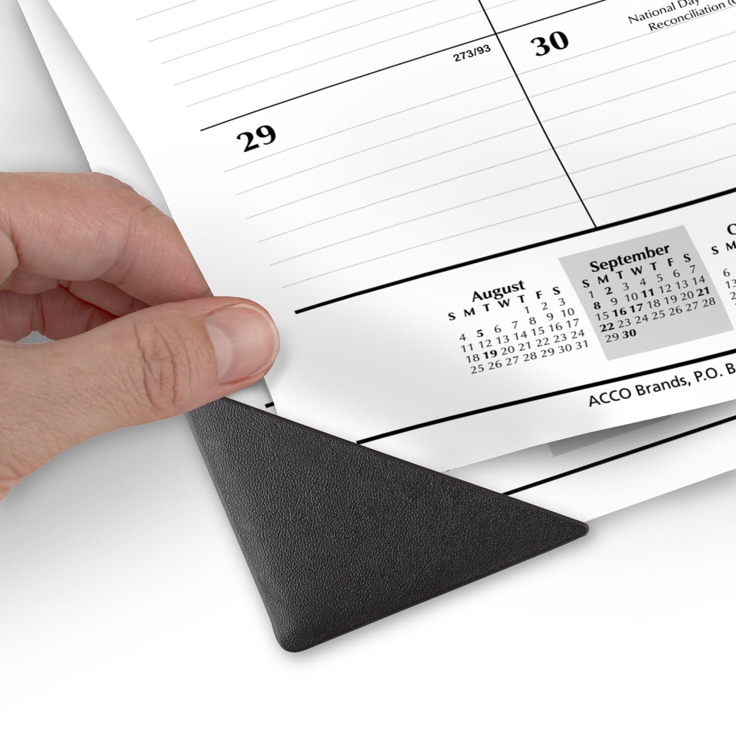 AT-A-GLANCE 2024-2025 Academic Desk Calendar - Monthly Planner with Ruled Daily Blocks (21.75