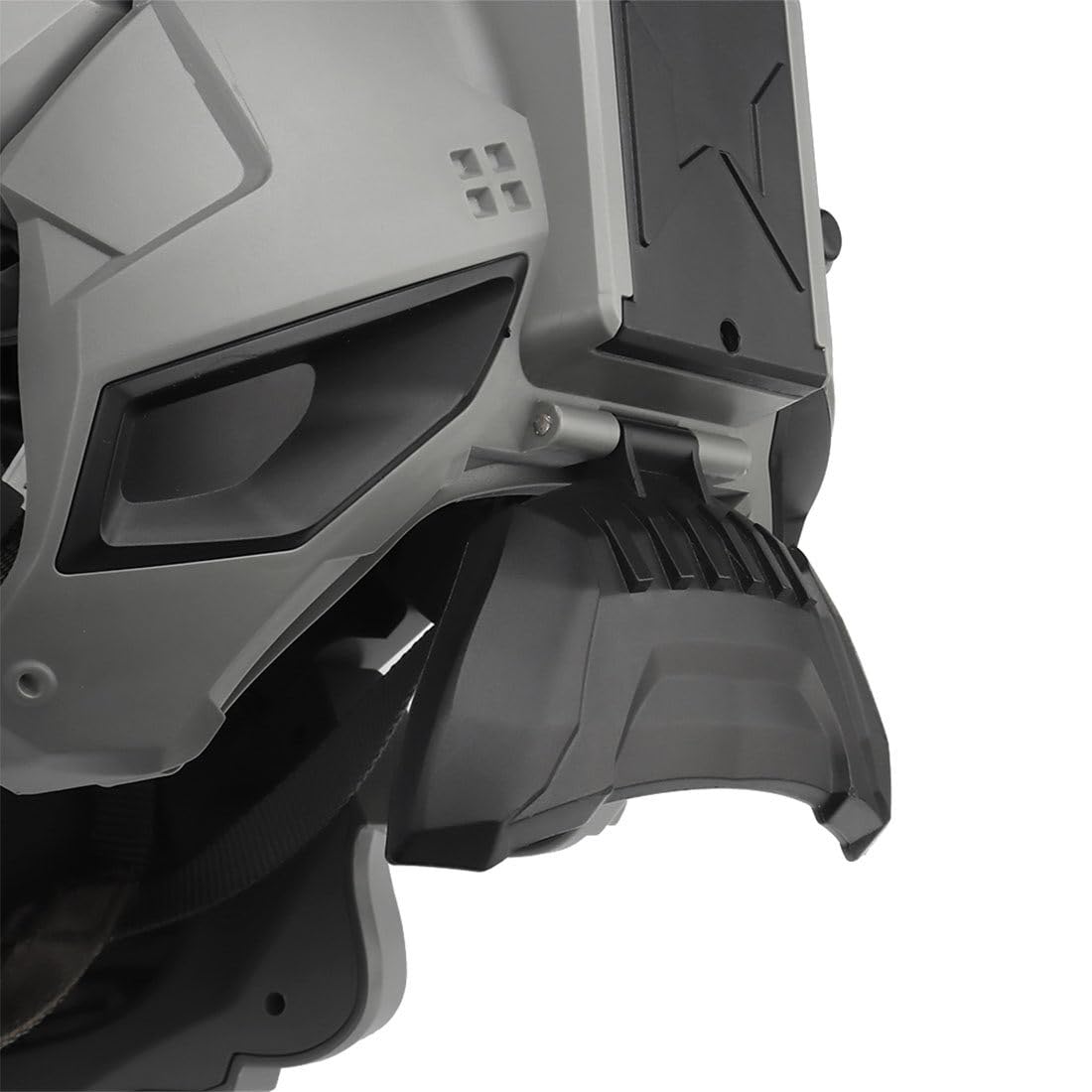 HL-98 Tactical Helmet with Built-in Communication Headset | Military-Grade Protective Gear | Anti-Fog Fan & Replaceable Lens | for Outdoor Sports, Airsoft, Paintball & CS Gaming | Punk Mask for Halloween Cosplay (Black) - Perfect for Tactical Training, Survival Games & Costume Parties