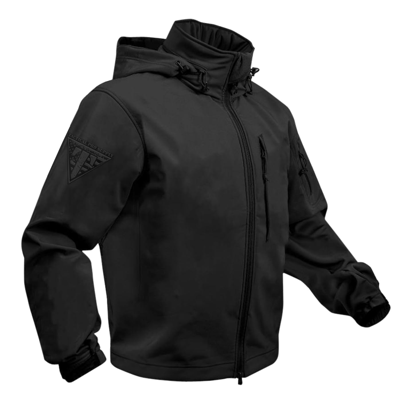 Tactical Pro Supply Patriotic American Flag Jacket - Waterproof Concealed Carry Jacket for Men & Women | USA Flag Design Outdoor Wear | Perfect for Hiking, Camping & Everyday Use