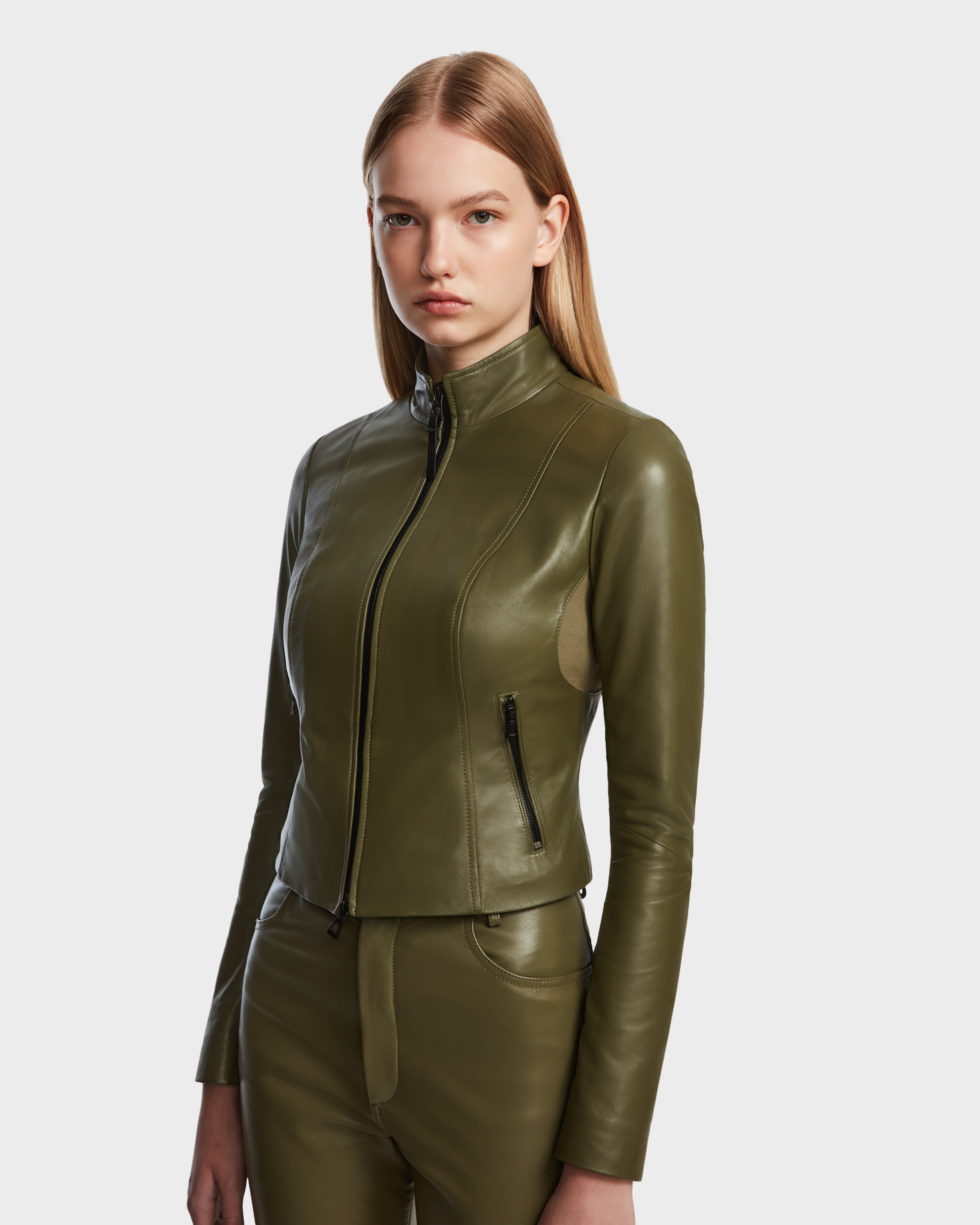 ABIGAIL 8124560 Loden Green Women's Winter Coat - Warm Fleece Lined Jacket for Outdoor Activities & Casual Wear