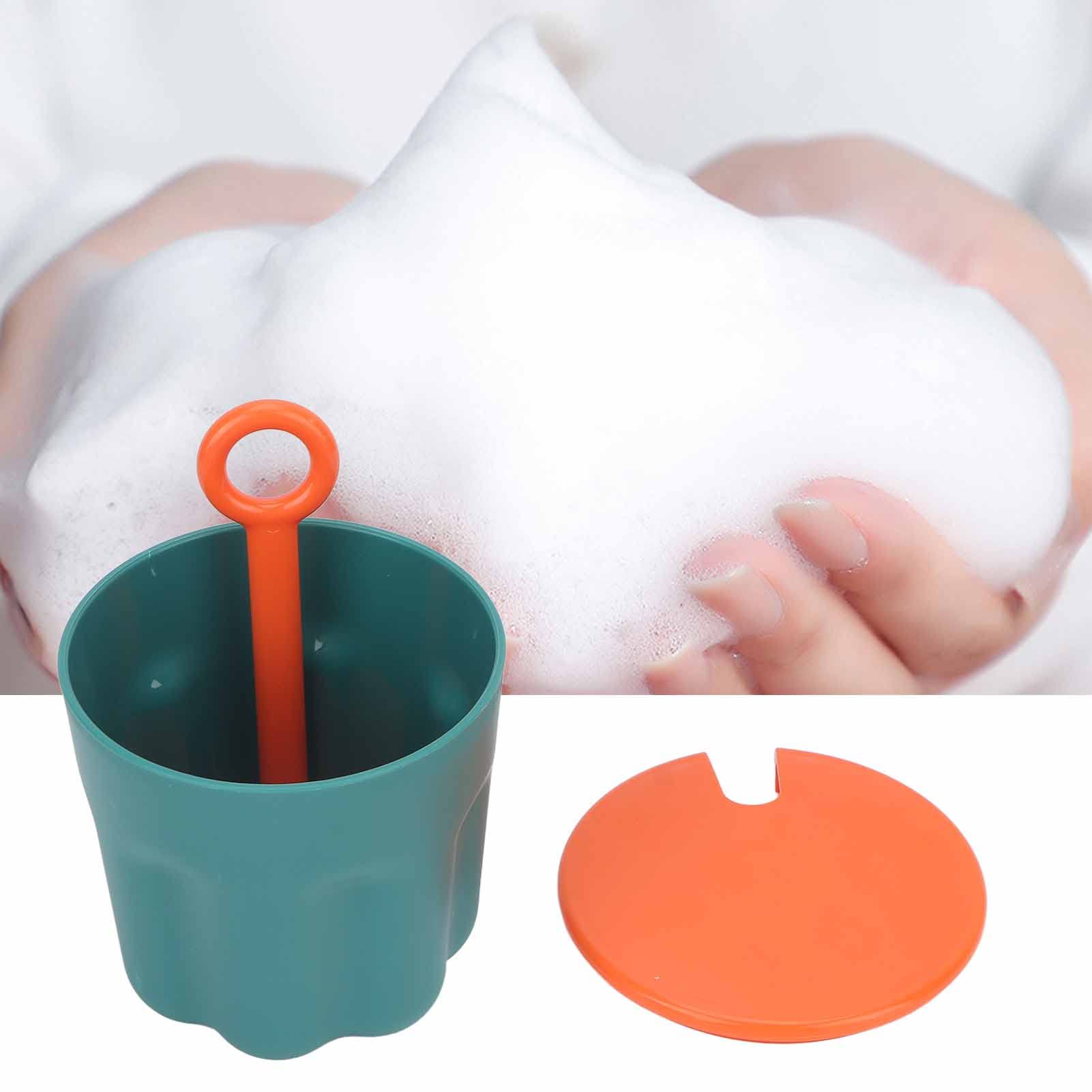 Lightweight Plastic Face Wash Foamer - Rich Creamy Foam Maker for Facial Cleansing | Travel-Friendly Foam Whip Maker for Women | Perfect for Daily Skincare Routine & Travel Essentials