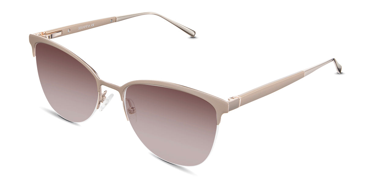 Jocelyn Women's Prescription Sunglasses UV Protection Polarized Lenses Fashion Eyewear for Driving, Outdoor & Everyday Use