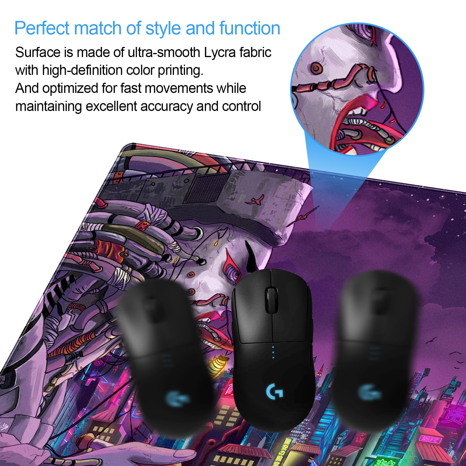 Premium Naruto Anime Gaming Mouse Pad - Extra Large 31.5