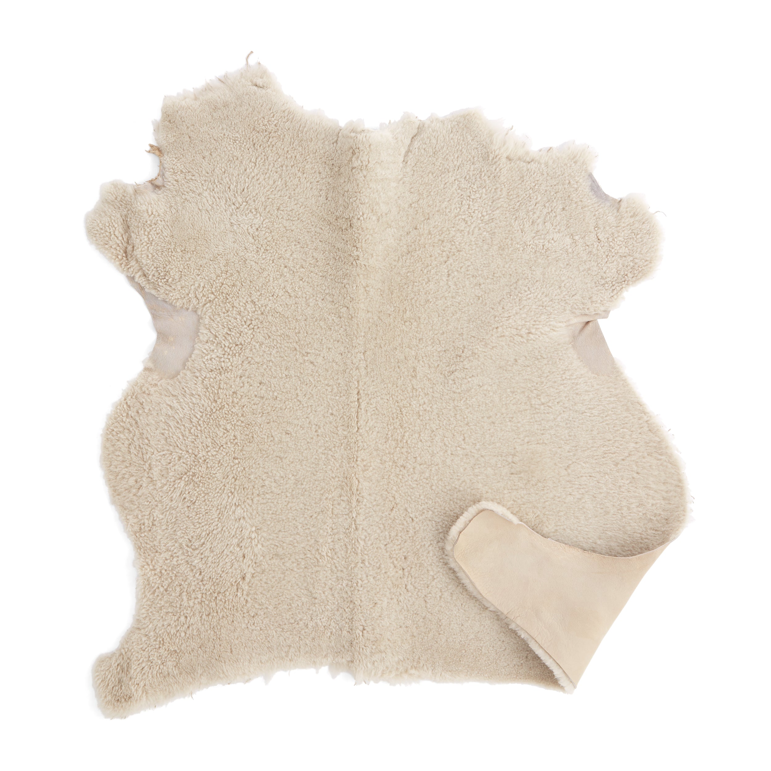 Premium Merino Shearling Off White Coat - Soft & Warm Winter Outerwear for Women - Perfect for Cold Weather & Outdoor Adventures