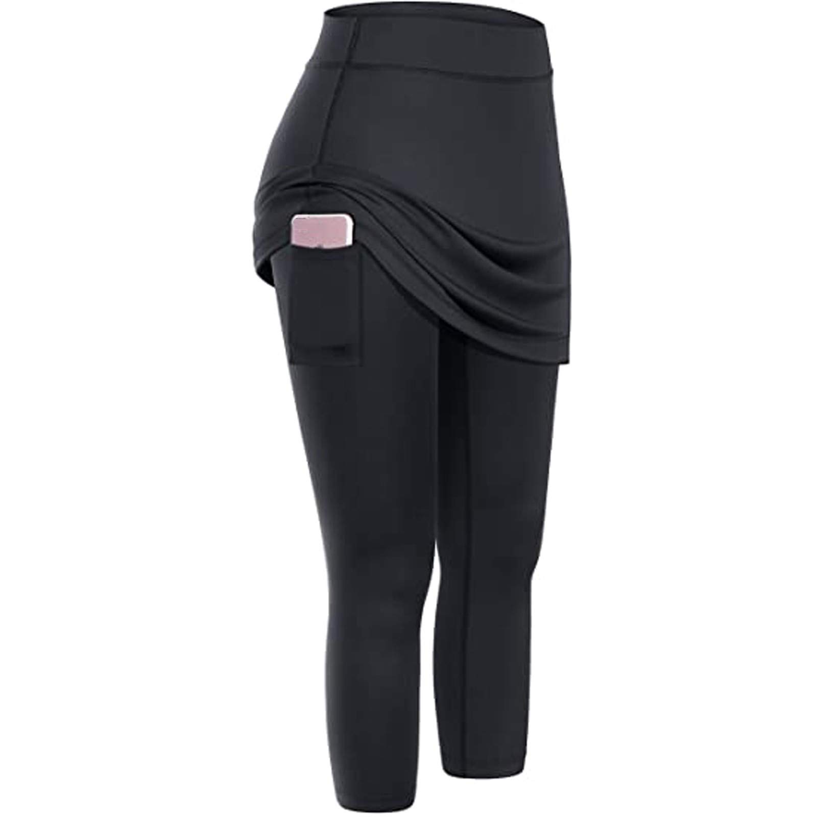 OVERDOES High Waisted Yoga Pants for Women - Stretchy Workout Leggings with Pockets - Perfect for Running, Gym, Fitness & Lounge Wear