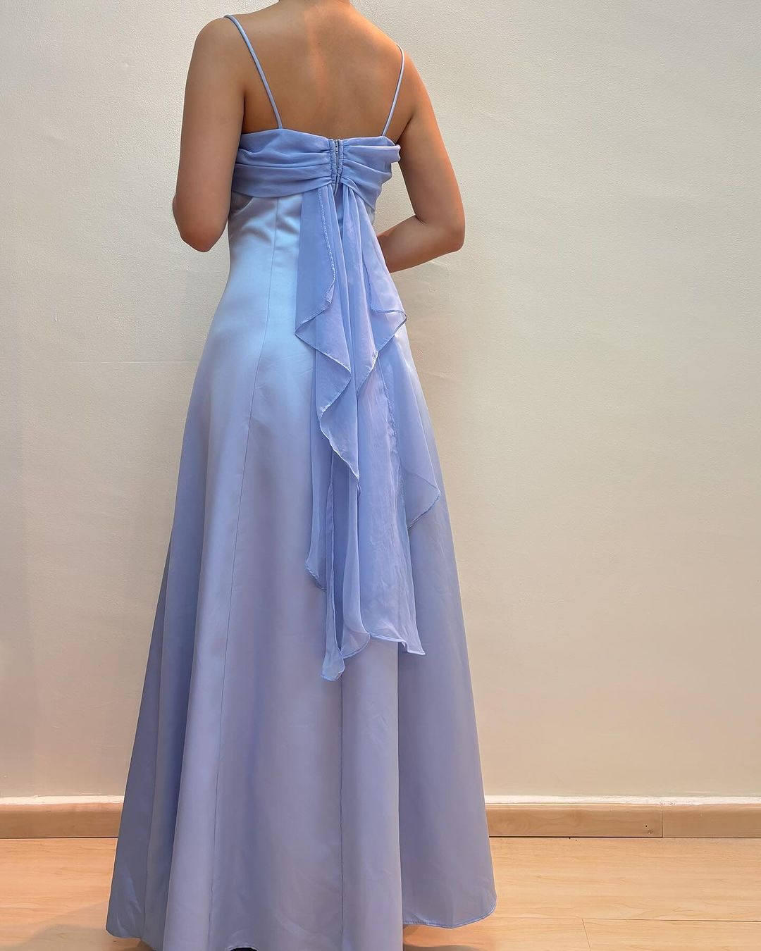 Elegant Lavender A-Line Long Prom Dress with Ruffle Details - Formal Evening Gown for Homecoming, Wedding Guest, and Special Occasions - Style J5153