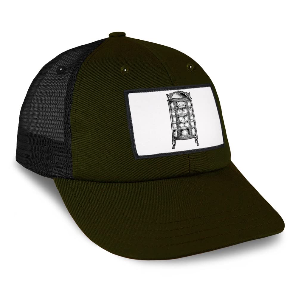 Vintage Dad Hat for Men & Women - Patch Trucker Baseball Cap with Adjustable Snapback - Perfect for Outdoor Activities, Sports, and Casual Wear