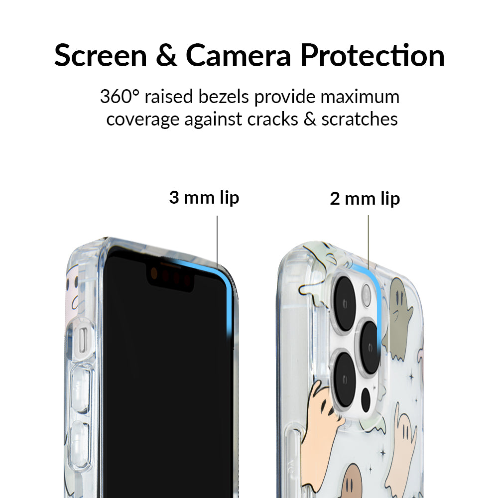 Ghosted Again iPhone Case - Trendy Protective Cover for iPhone 13/14/15 Pro Max - Slim Shockproof Phone Case with Stylish Design - Perfect for Everyday Use, Travel & Gifting