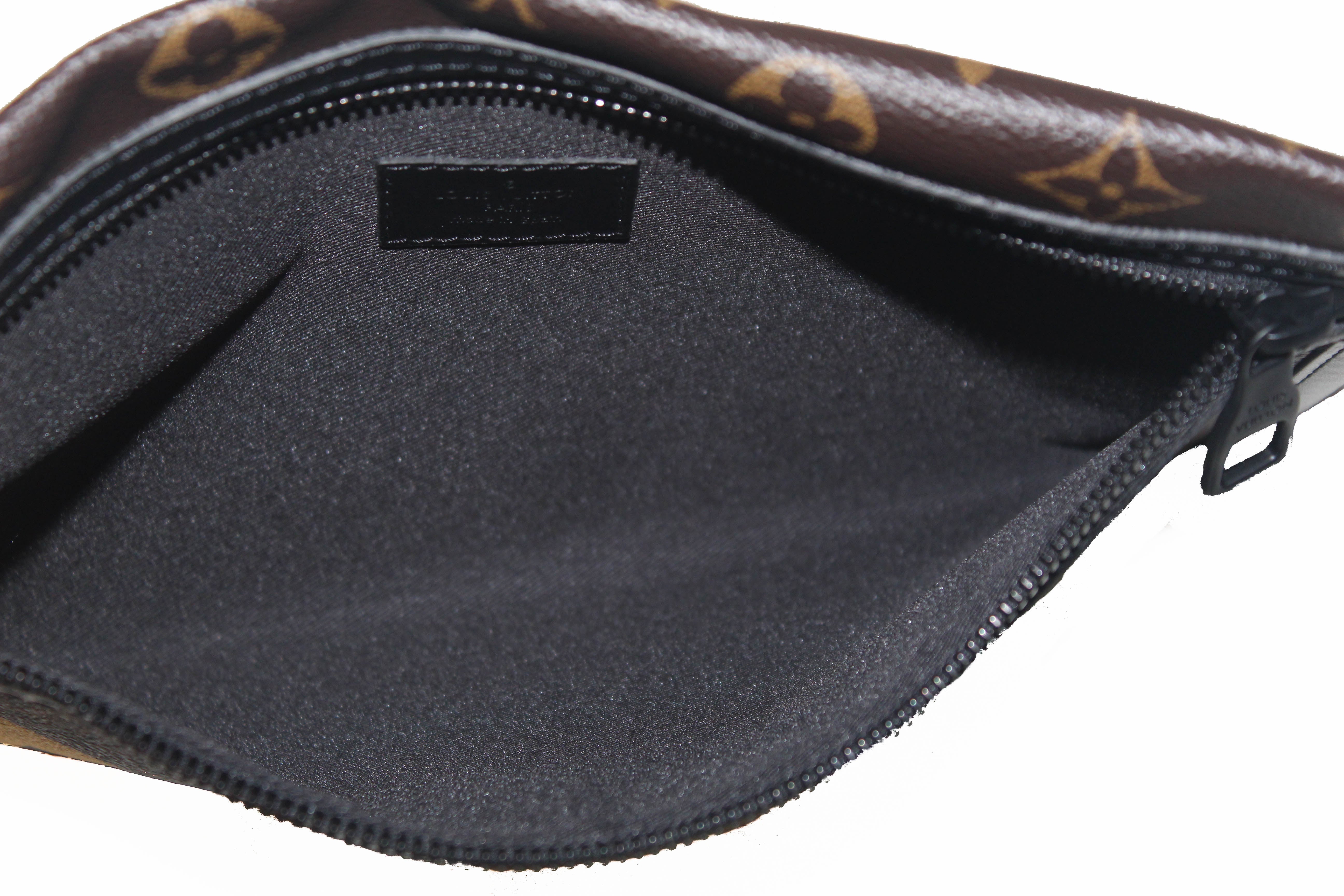 Authentic Louis Vuitton Monogram Double Flat Messenger Bag for Men & Women - Luxury Crossbody Shoulder Bag for Travel, Work & Everyday Use