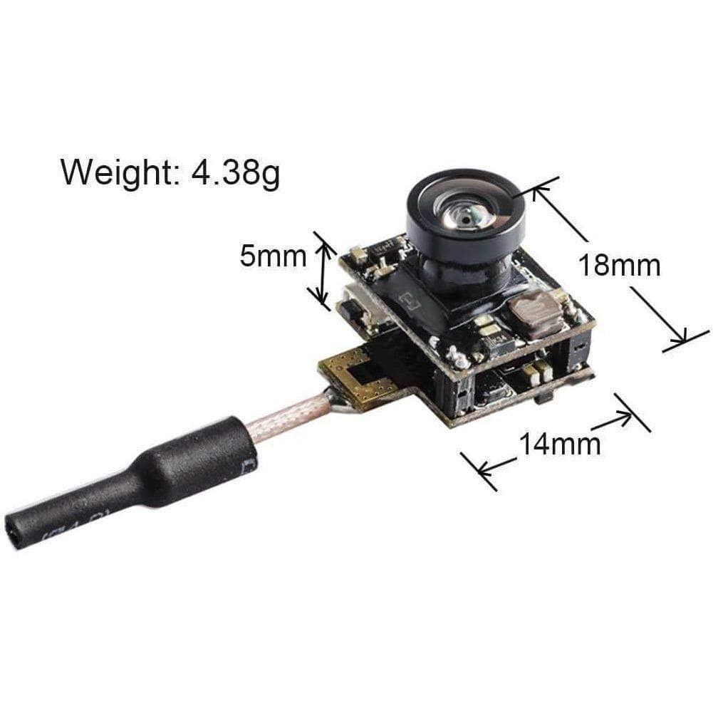 AKK AIO SA Whoop/Micro AIO FPV Camera & 25-200mW VTX with Smart Audio - Perfect for Drone Racing and FPV Freestyle Flying