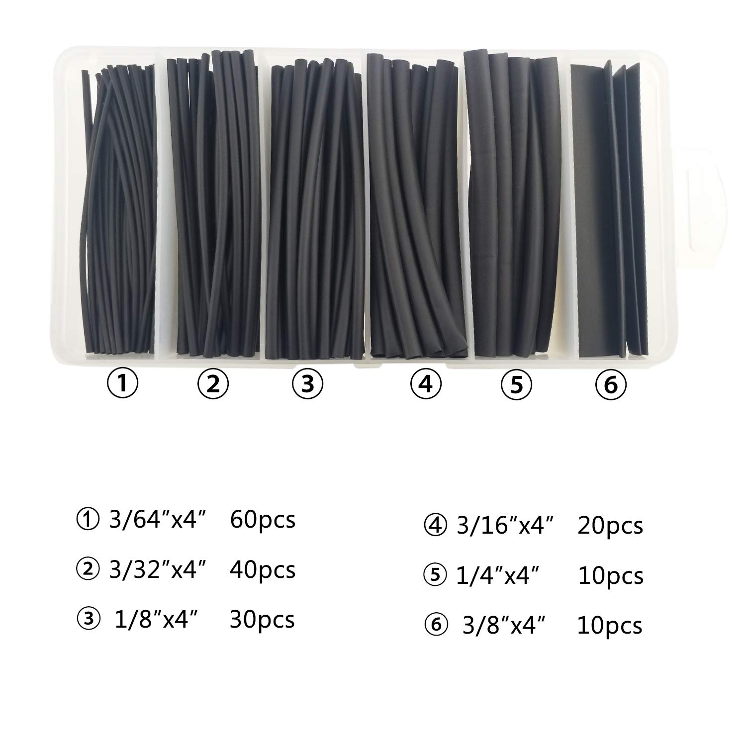 170pcs Large Size 4