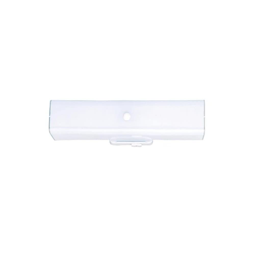 Westinghouse 6640300 White Bathroom Channel Light Fixture - Perfect for Modern Bathrooms, Vanities, and Powder Rooms
