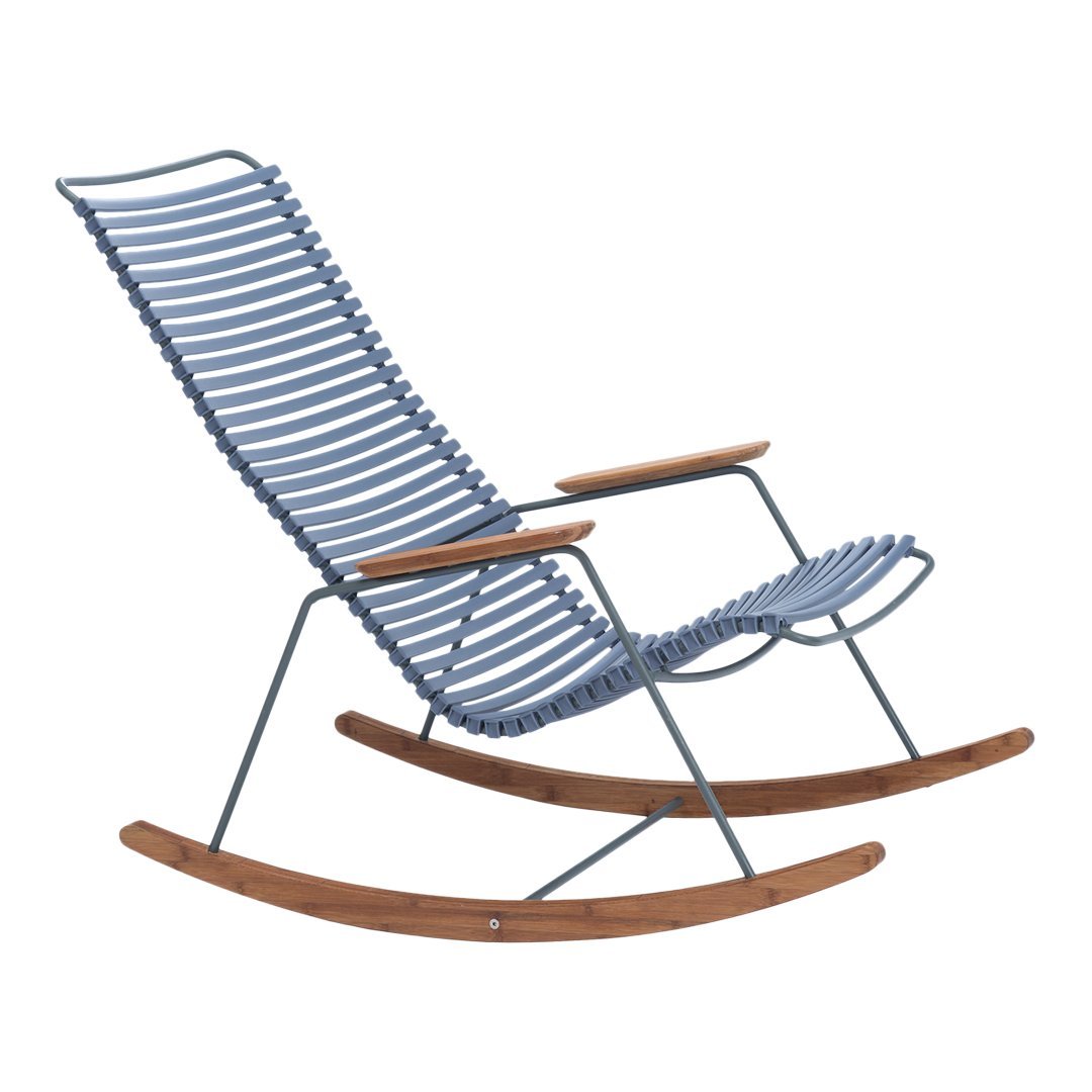 Best Outdoor Rocking Chair for Patio, Garden & Backyard - Durable All-Weather Wicker Furniture with Cushions - Perfect for Relaxing, Reading & Enjoying Nature