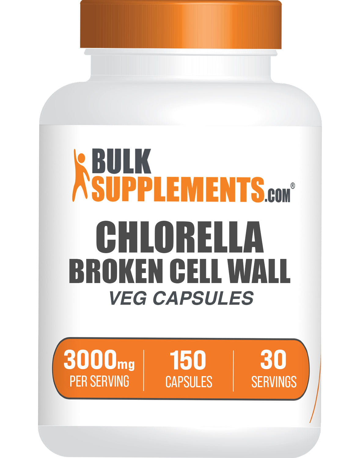 Organic Chlorella & Spirulina Superfood Capsules - 500mg Pure Blue-Green Algae Supplement for Detox, Immune Support & Energy Boost - Vegan, Non-GMO, Gluten-Free (60 Caps) - Perfect for Daily Wellness Routine & Athletic Performance
