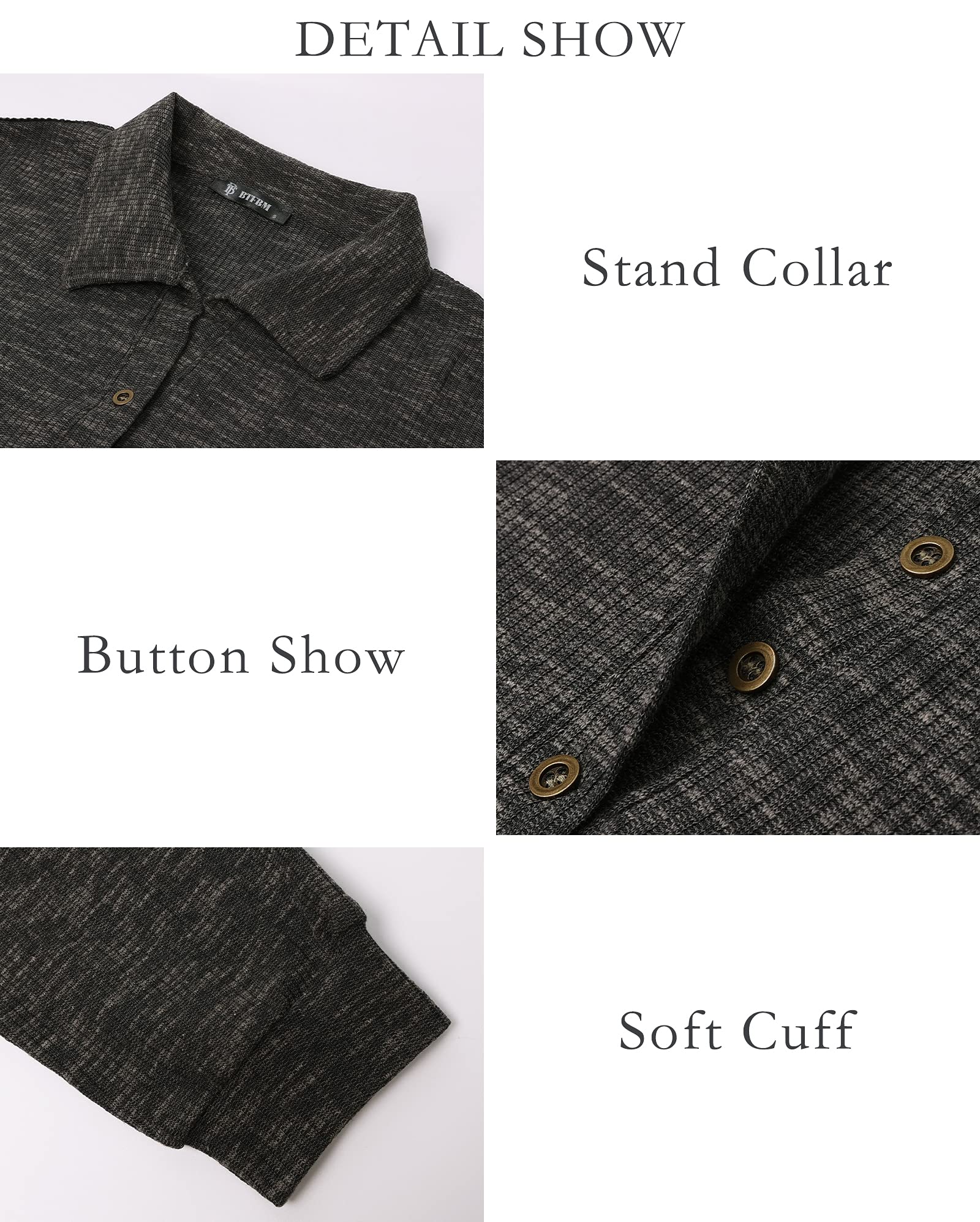 BTFBM Women's Casual Button Down Blouse 2025 - Long Sleeve Solid Business Work Top, Cute Relaxed Fit Shirt for Office, Fall Outfits & Everyday Wear