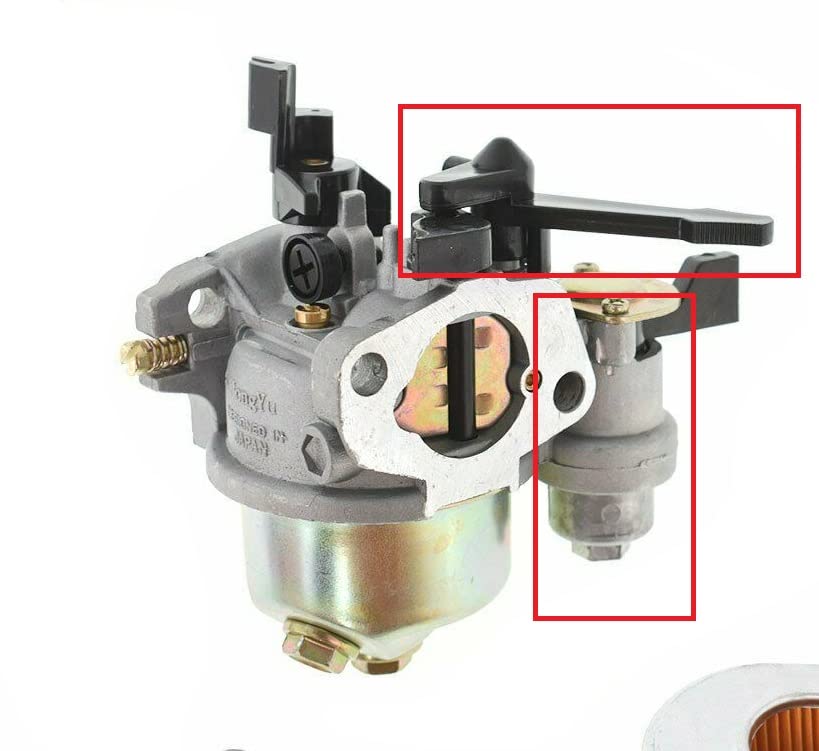 Replacement Carburetor for Echo Bear Cat PW3100B Pressure Washer, Ferat FGH205 Chipper & EcoChip EC90 Leaf Blower - Compatible with Emglo K5HGA-8P, Everbilt WG20 5.5HP Utility Pump - Perfect for Outdoor Power Equipment Maintenance & Small Engine Repair