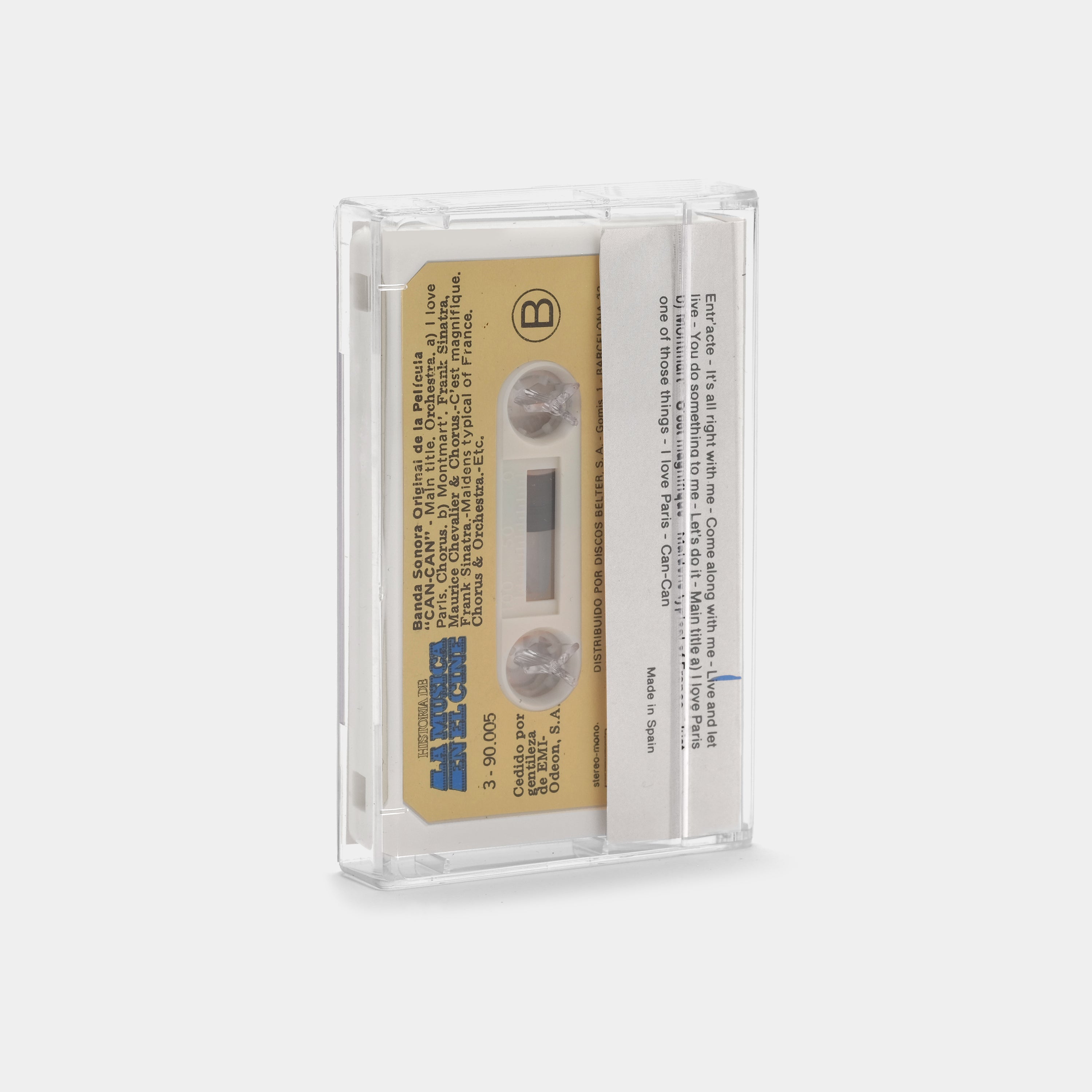 Can Can (The Original Soundtrack) Cassette Tape - Vintage Music Collectible for Home, Car & Retro Music Lovers